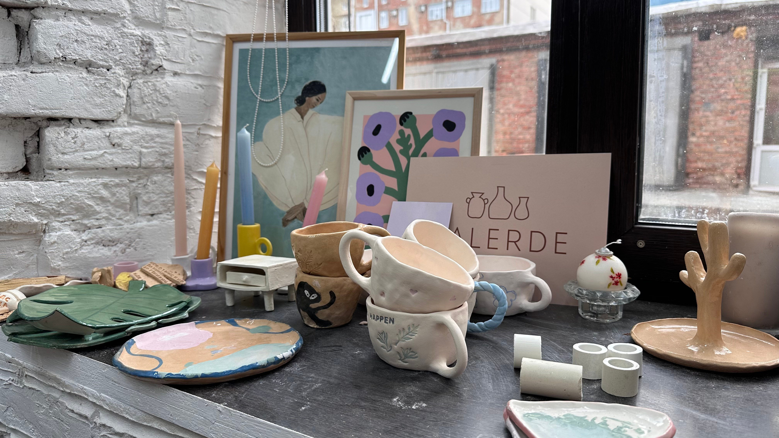 МК в студии керамики VALERDE. Фотограф Екатерина Козловская