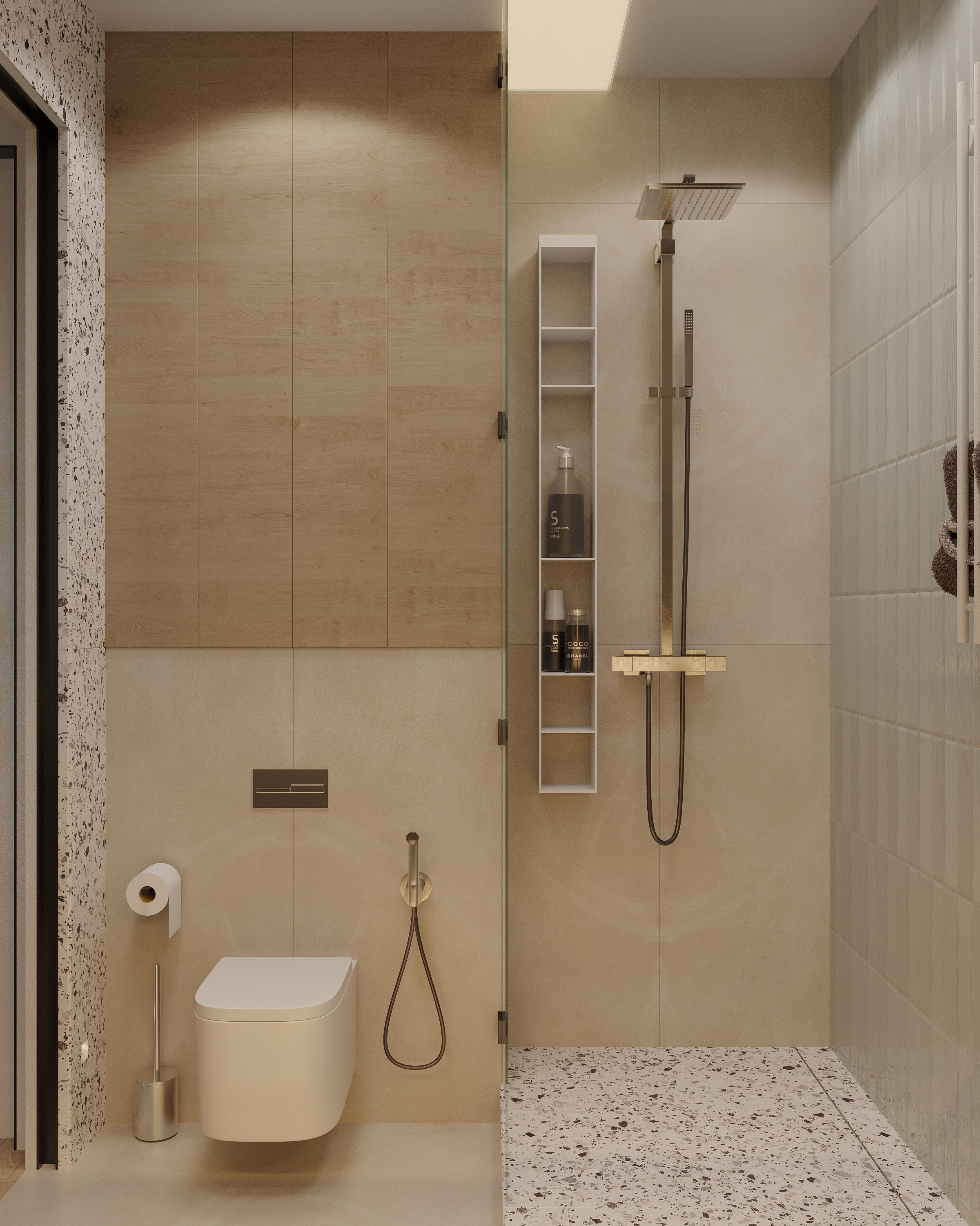 Квартира для LSD Bureau. 3D визуализация интерьера и архитектурной среды