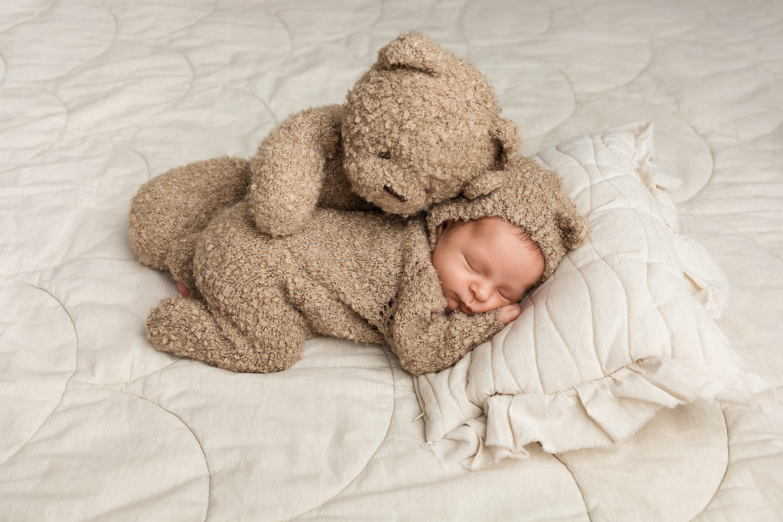 Федор 22 дня. Фотограф новорождённых Newborn Москва