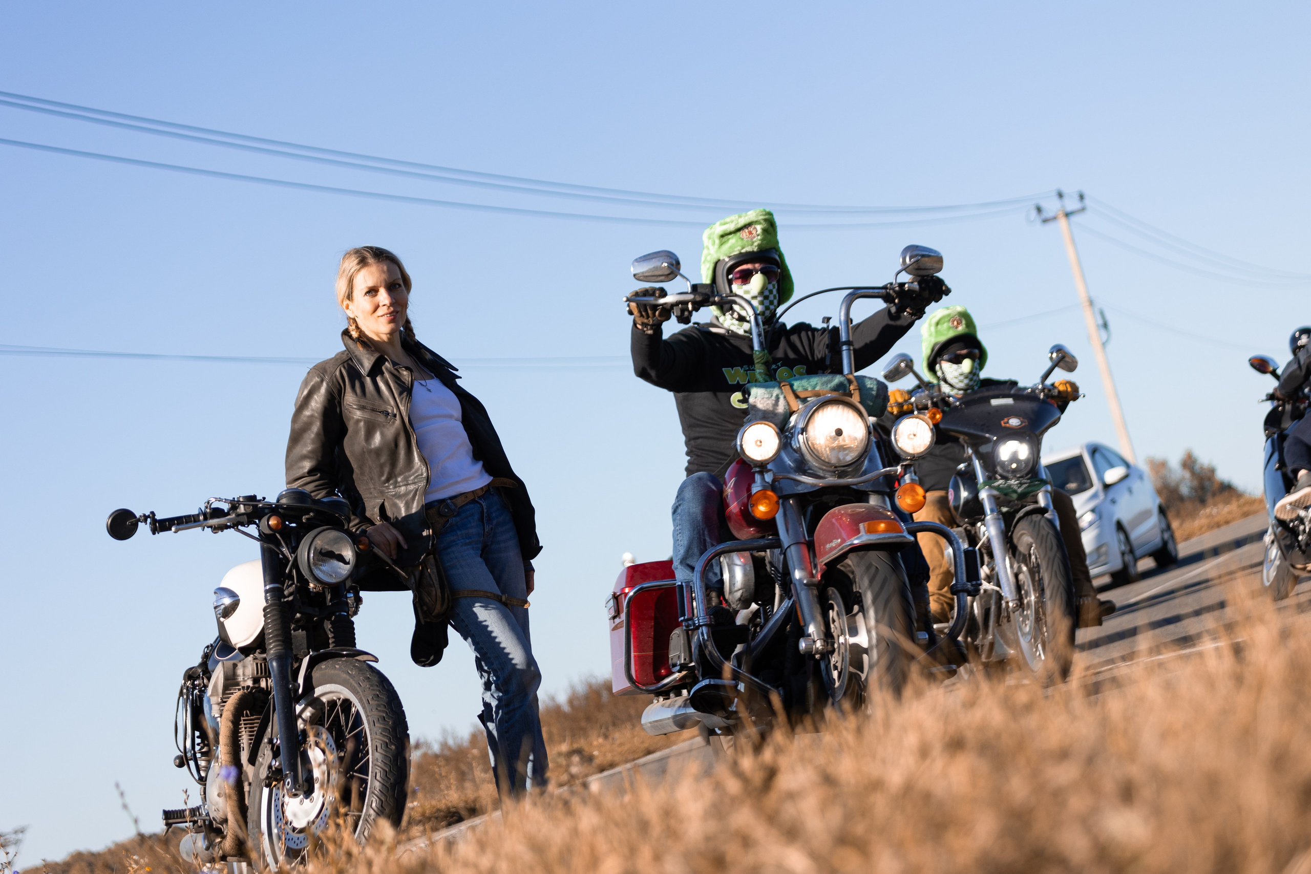 Фотосессии на мото. Фотограф Ольга Гирусова «Пантерочка» Москва