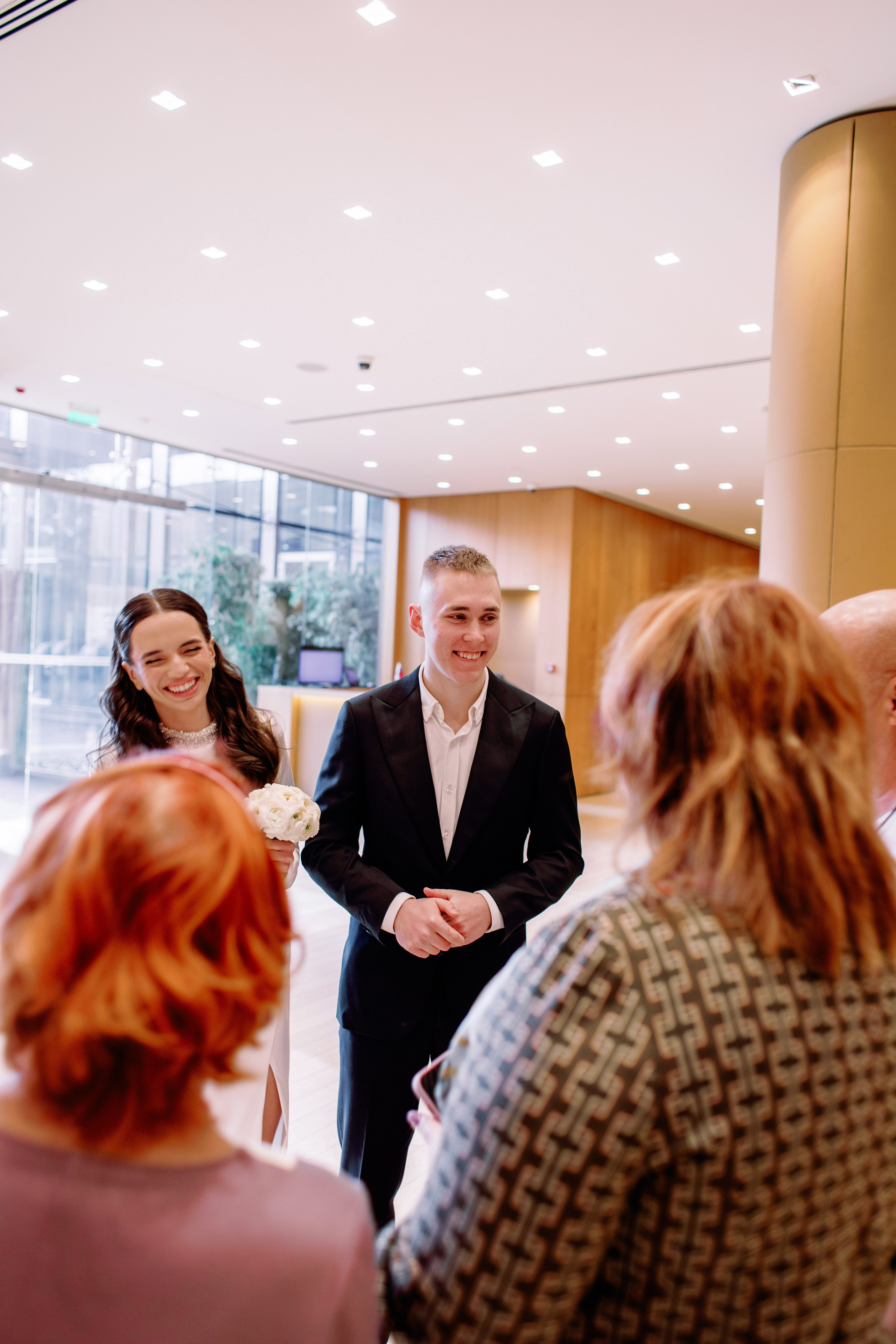 Свадьба для двоих в Москве, фотосессия на крыше, сборы, прогулка в Barvikha Luxury Village