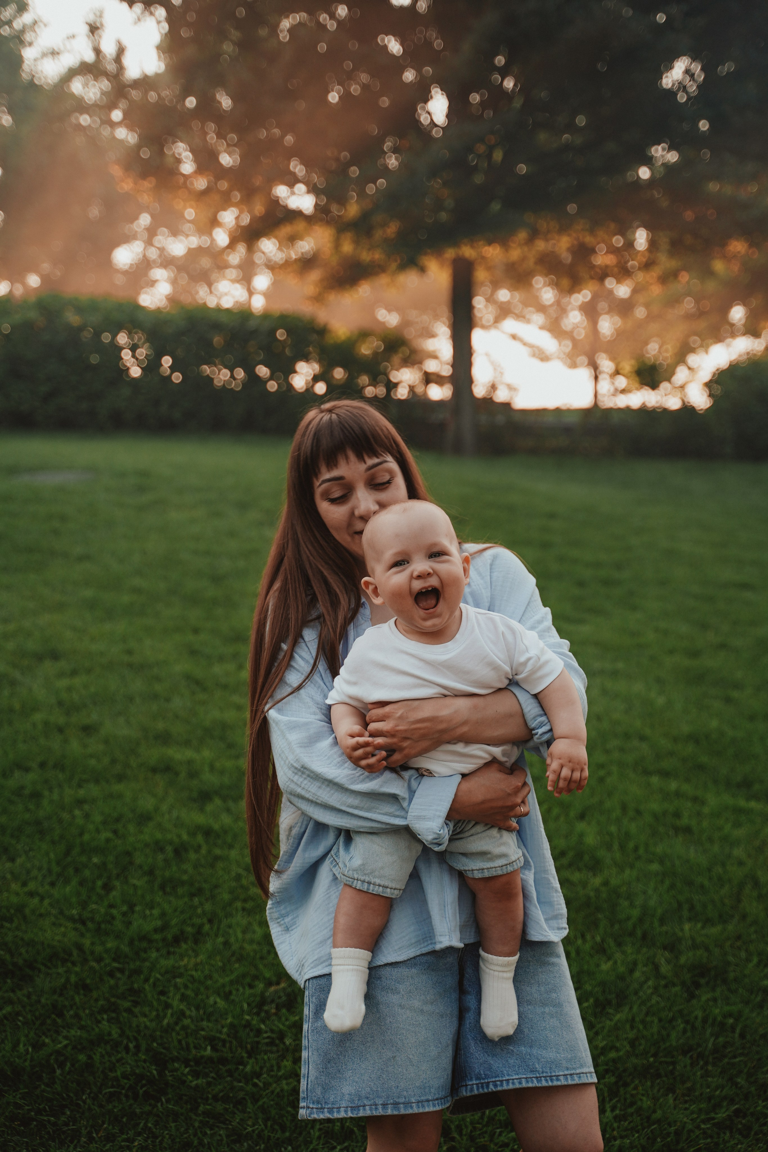 Семейная фотосессия в парке Галицкого. Семейный и женский фотограф в Краснодаре Анастасия Приймак