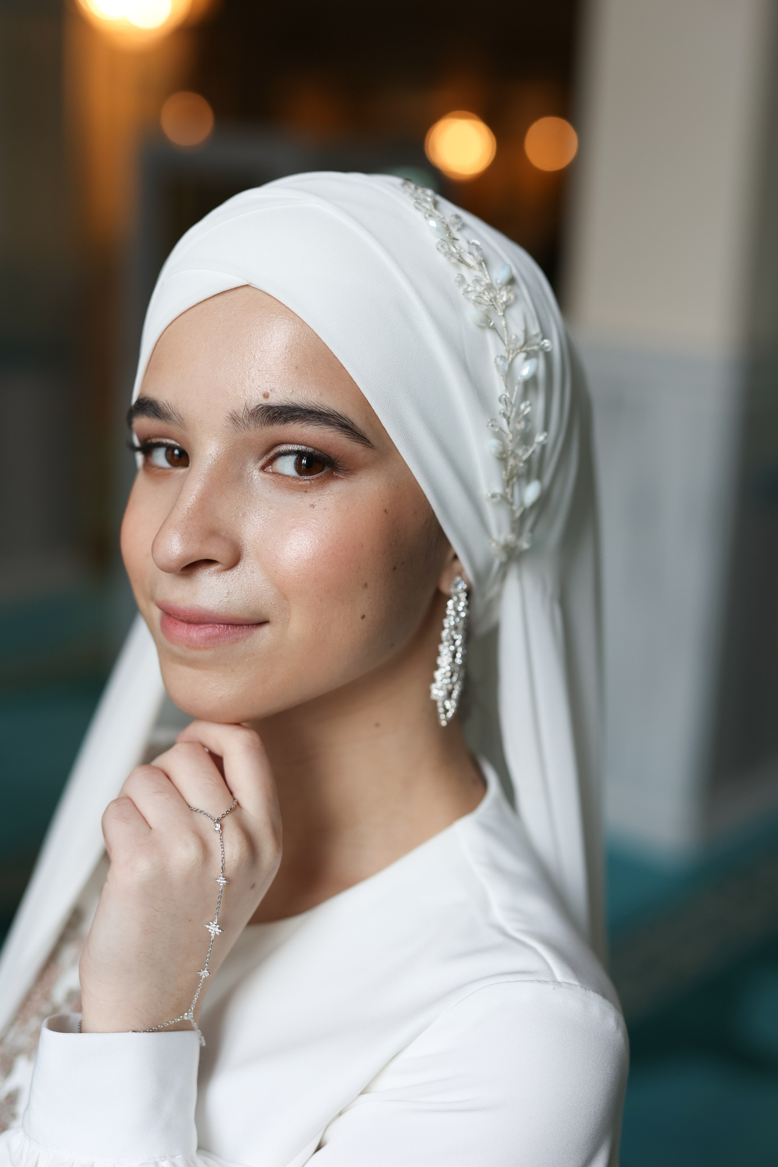 никах в Соборной мечети в Москве, фотосессия в мечети в Москве, никях, мечеть