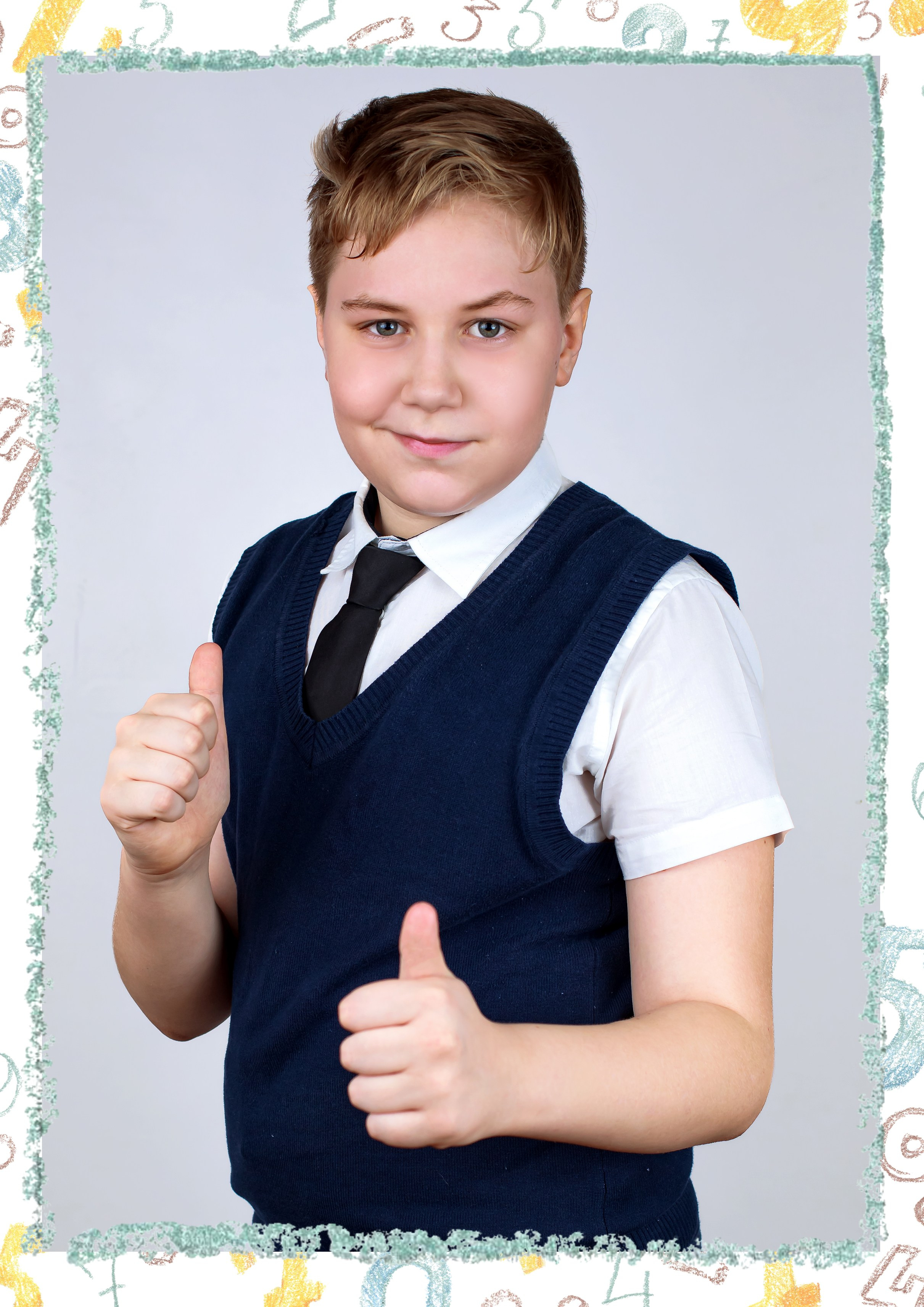 4 класс. Винетка+портрет. Выпускные альбомы в Москве и Московской области