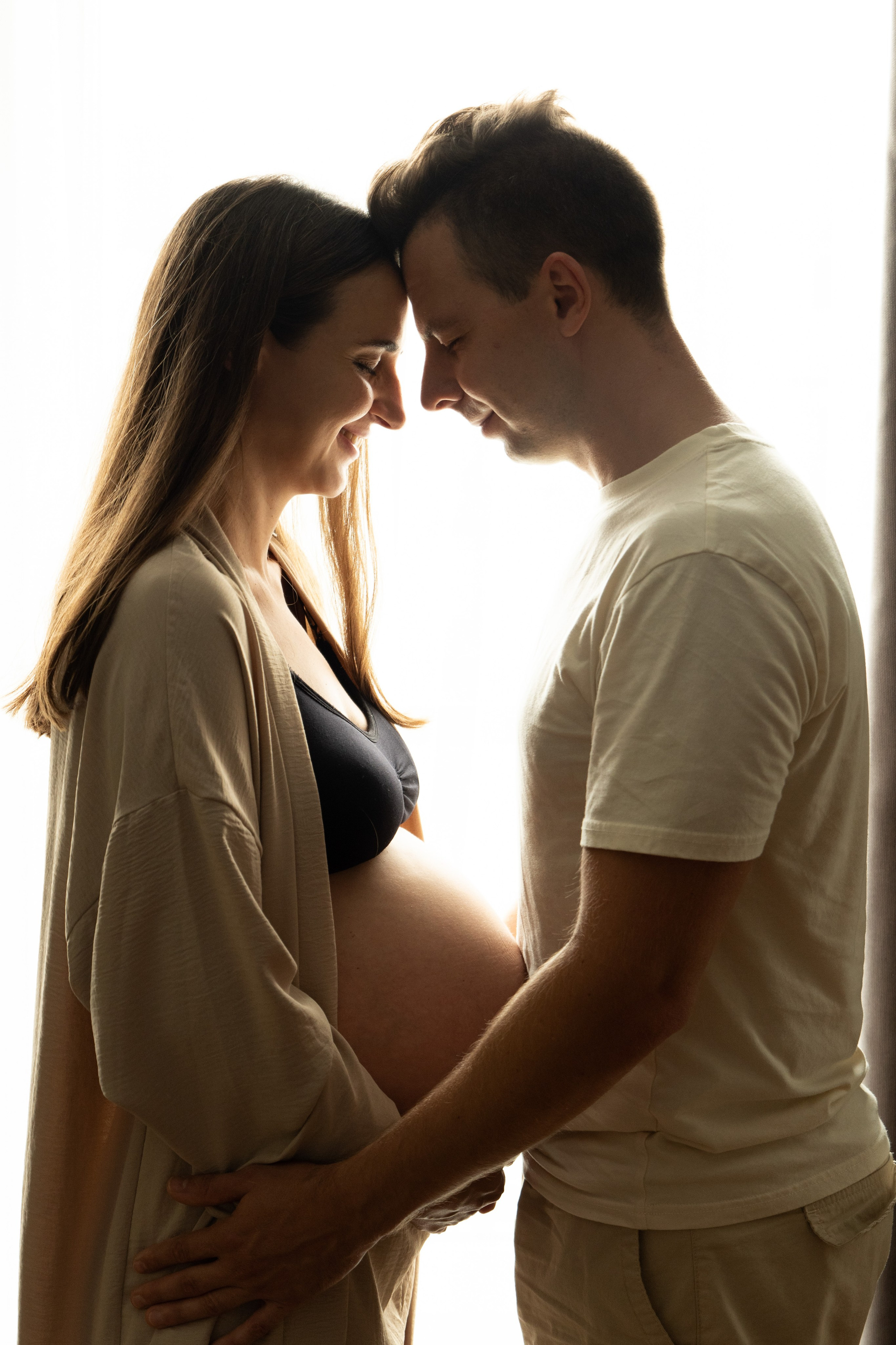 Домашняя фотосессия «В ожидании». Фотограф видеограф Ольга Василевская