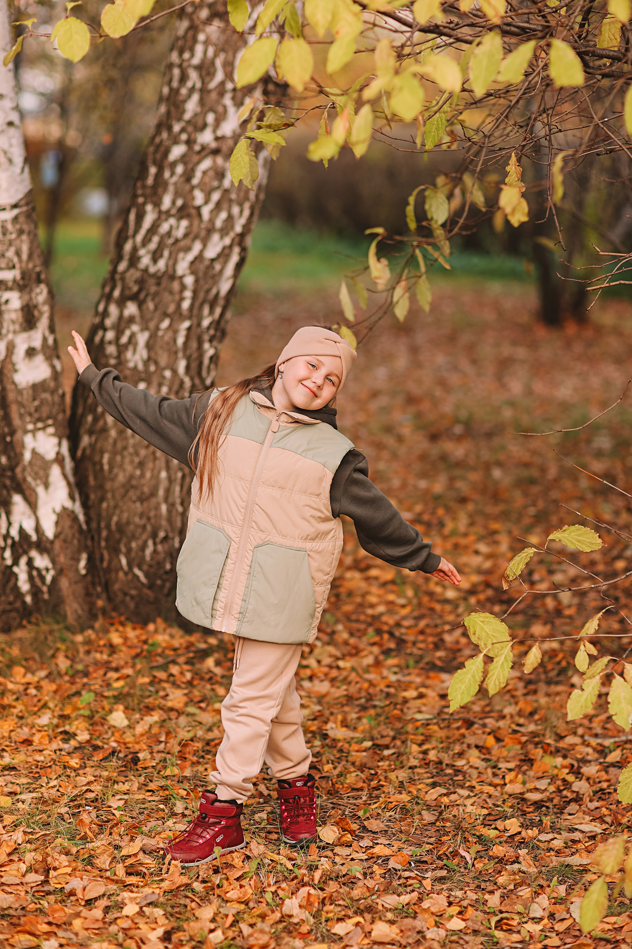 Осень. Семейный фотограф Тюмень, фотограф на роды Салмина Мария