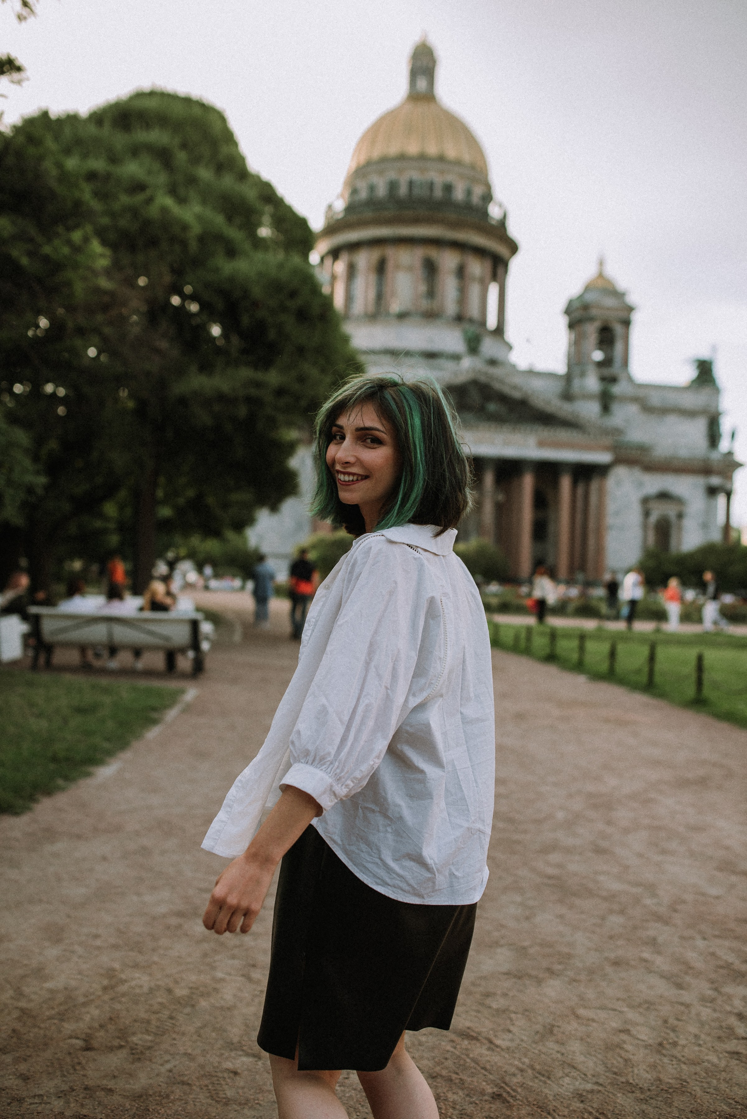 Зеленоволосая Марина. Фотограф в Санкт-Петребурге и в Великих Луках Волченкова Екатерина
