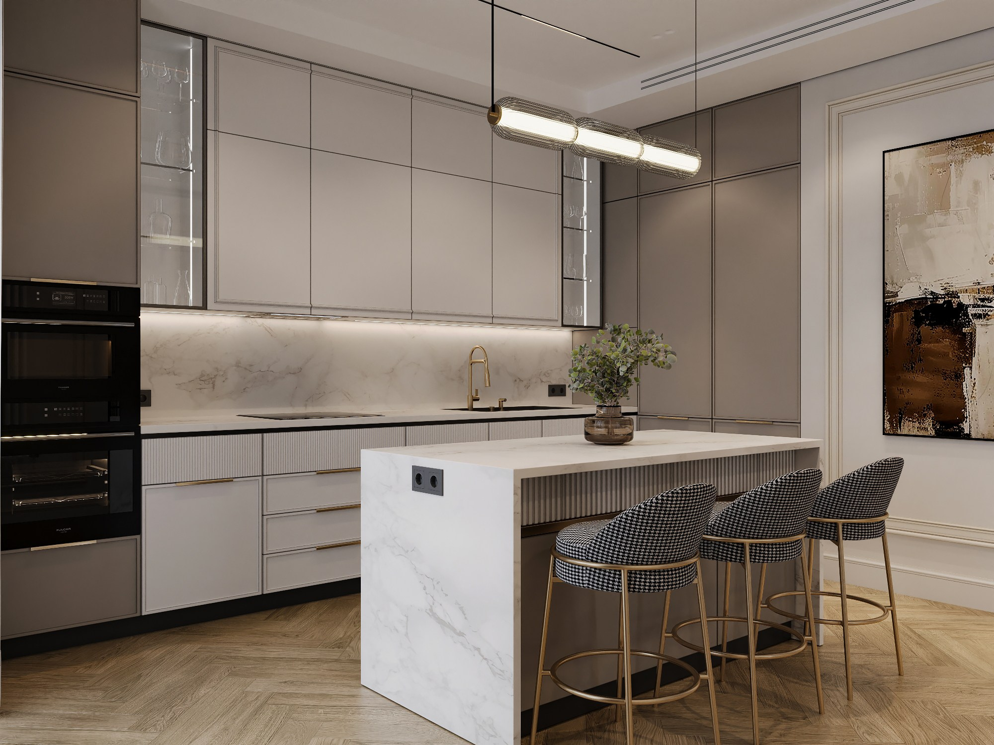 ЖК «RiverSide», 145 м². Room Design Studio