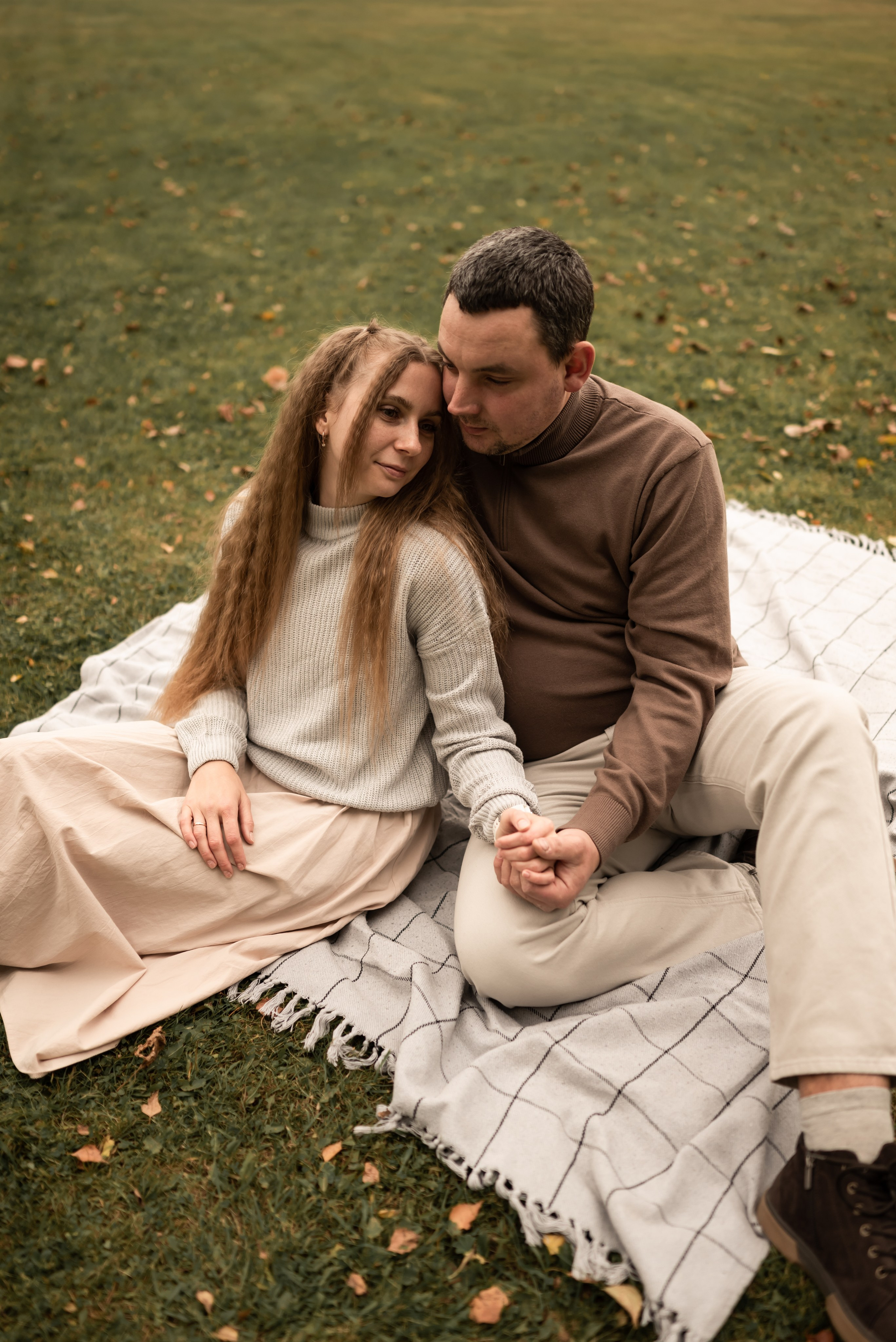 Осенняя Love story в Кусково. Фотограф Ксения Огородова портфолио