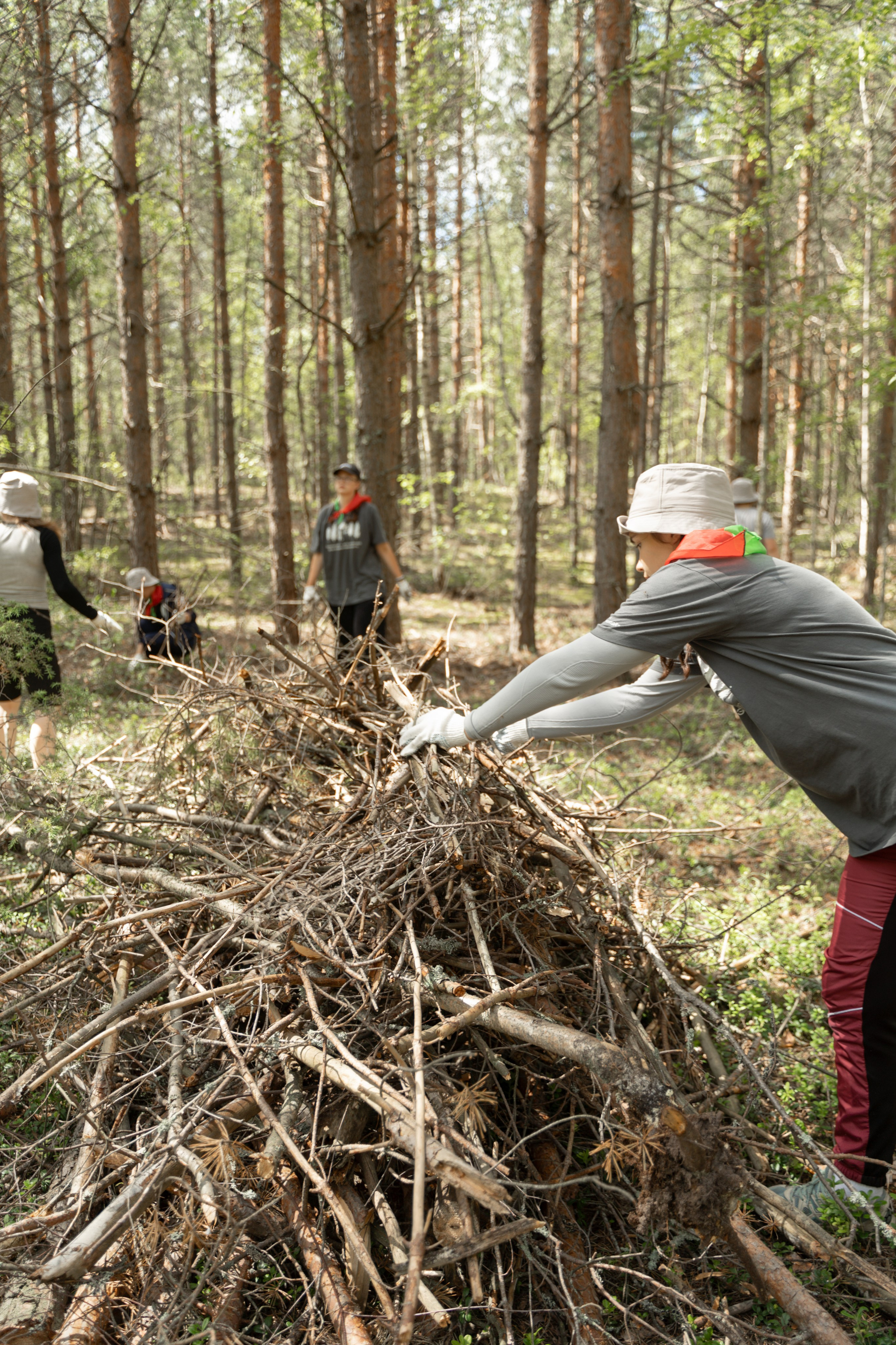 Эко-сборы добровольцев «О! Пушка» в национальном парке «Мещерский» 2024. Фотограф Надежда Погребняк | Рязань | Москва