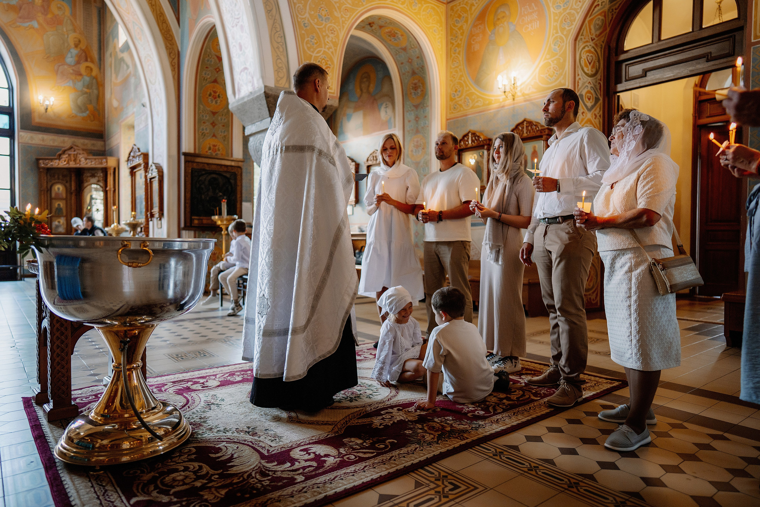 Крещение Евы. Фотограф на Крещение и Венчание в Красноярске Рамазанова Юлия