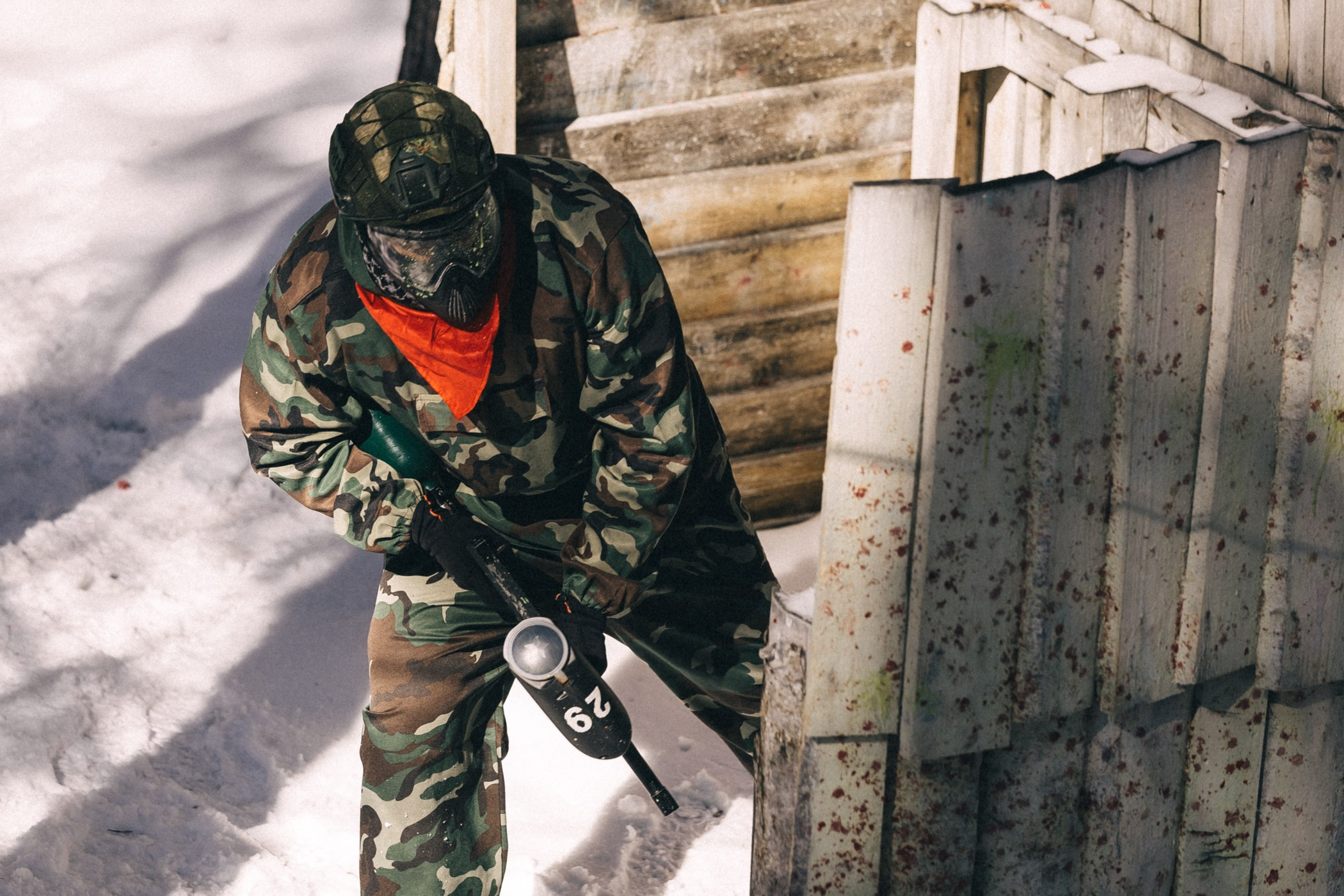 Пейнтбольный клуб «Партизан». Фотограф Кемерово | Сергей