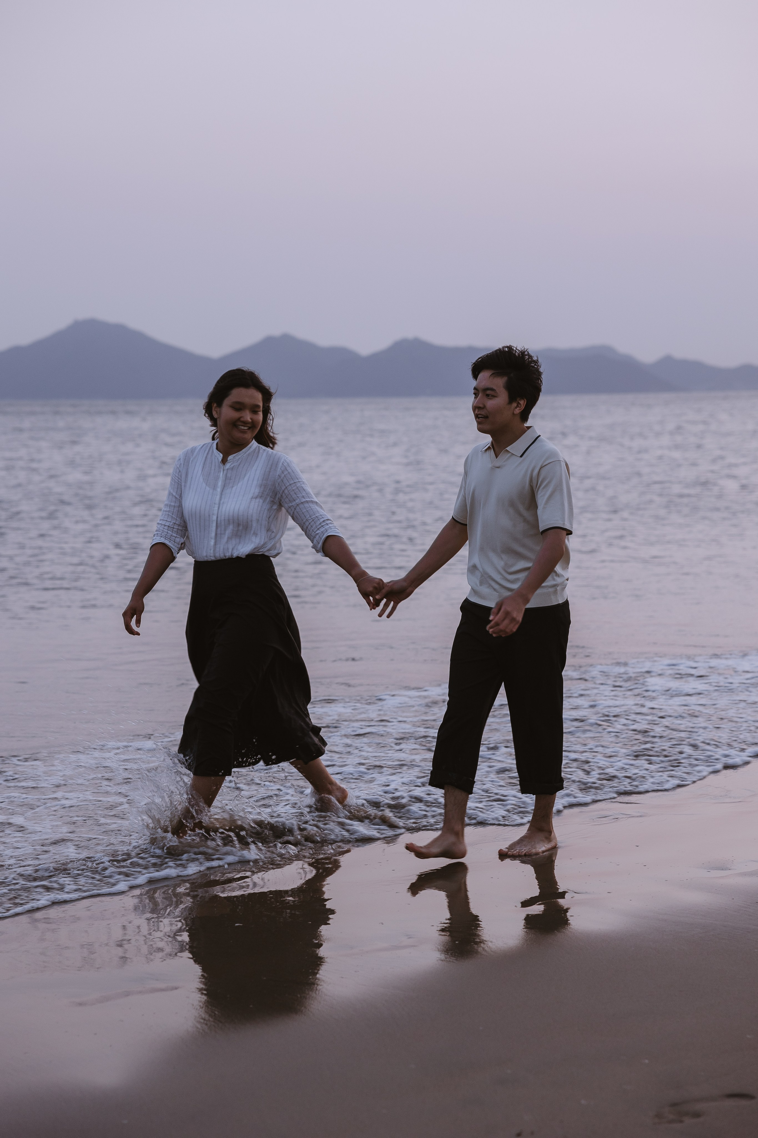 This is an evening walk of lovers. Your photographer in Busan (South Korea) Aleksandra Anufriy