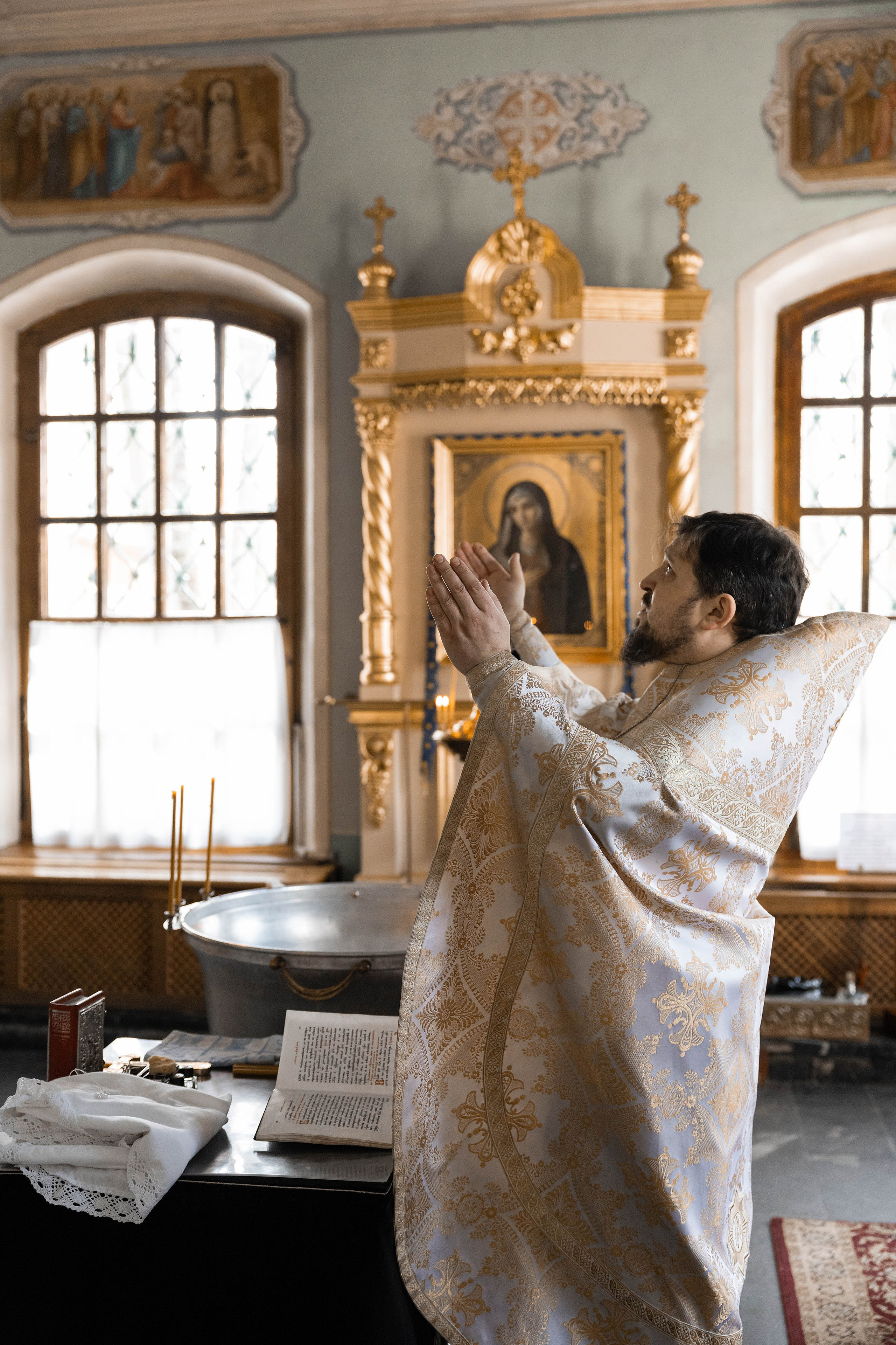 Крещение Даниила. Фотограф Крещение, Выписка москва