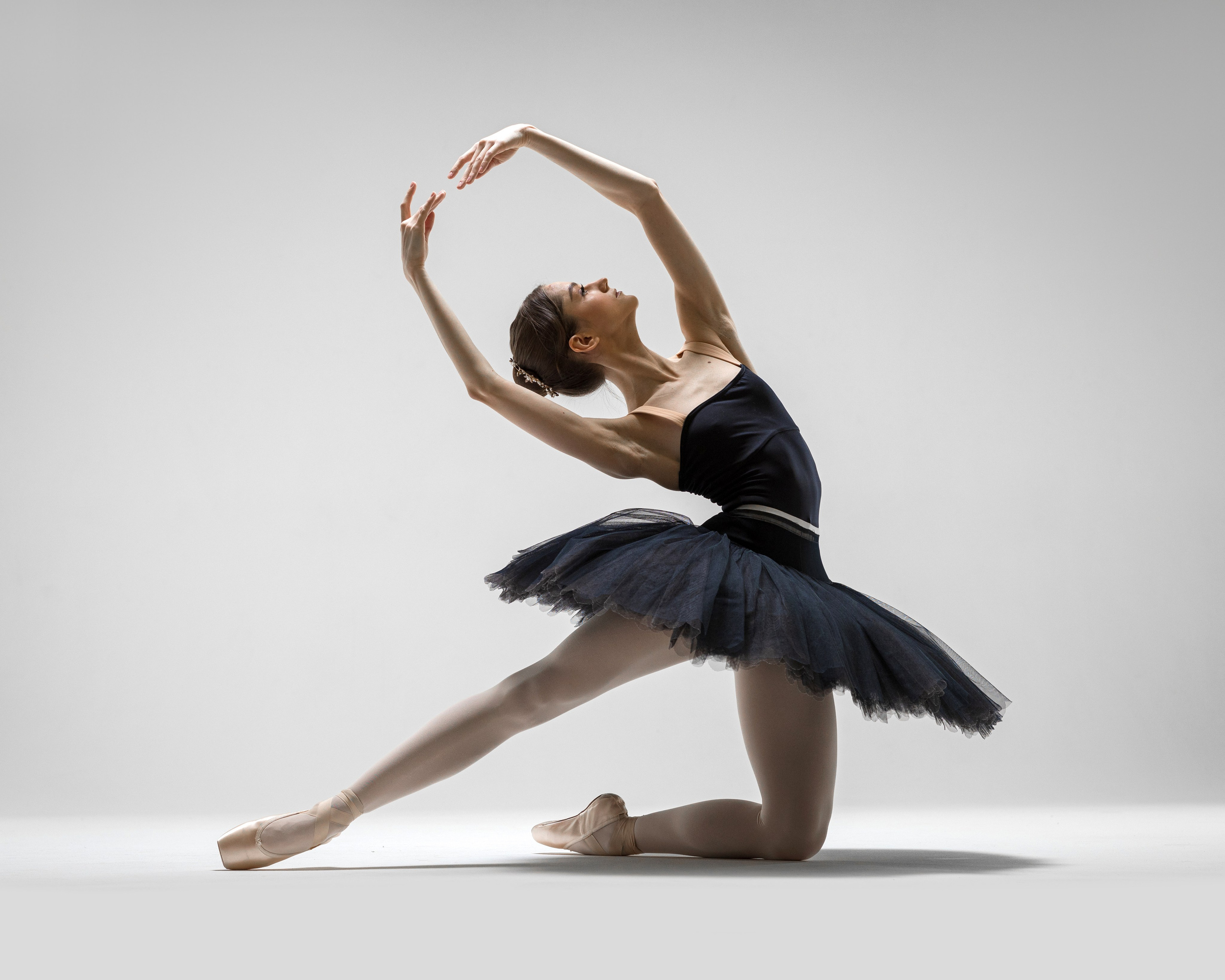 Балетная съёмка на белой циклораме и фонах. Балетный фотограф Алина Ханько — Душа Балета