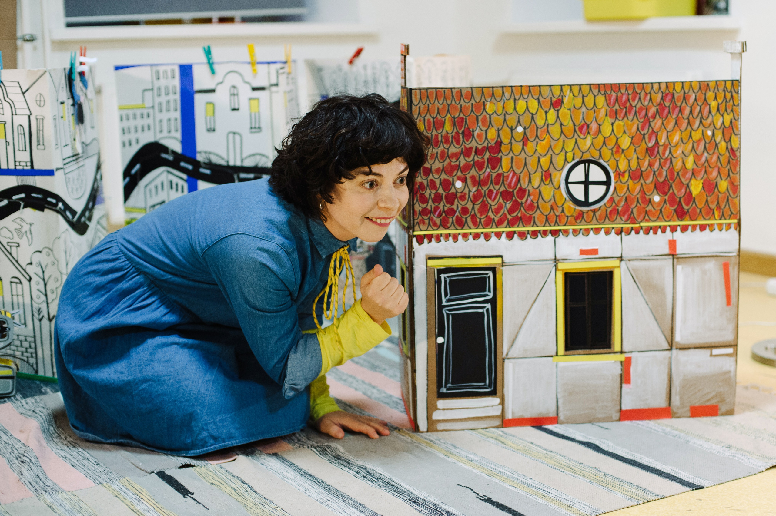 Эмили и Кролик Стенли. Фотограф Алиса Калинина