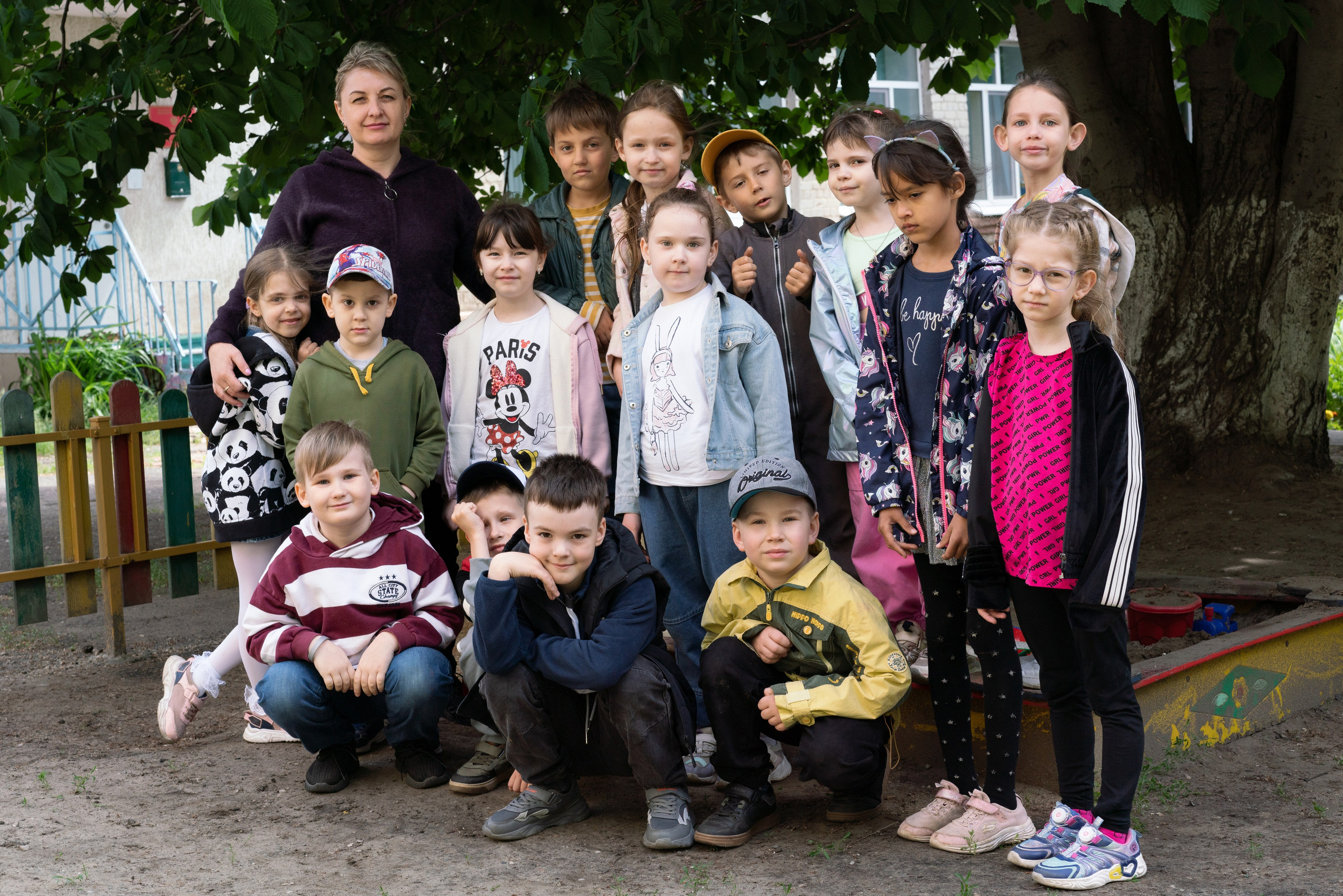 Детский сад, прогулка. Фотограф Шунова Саша