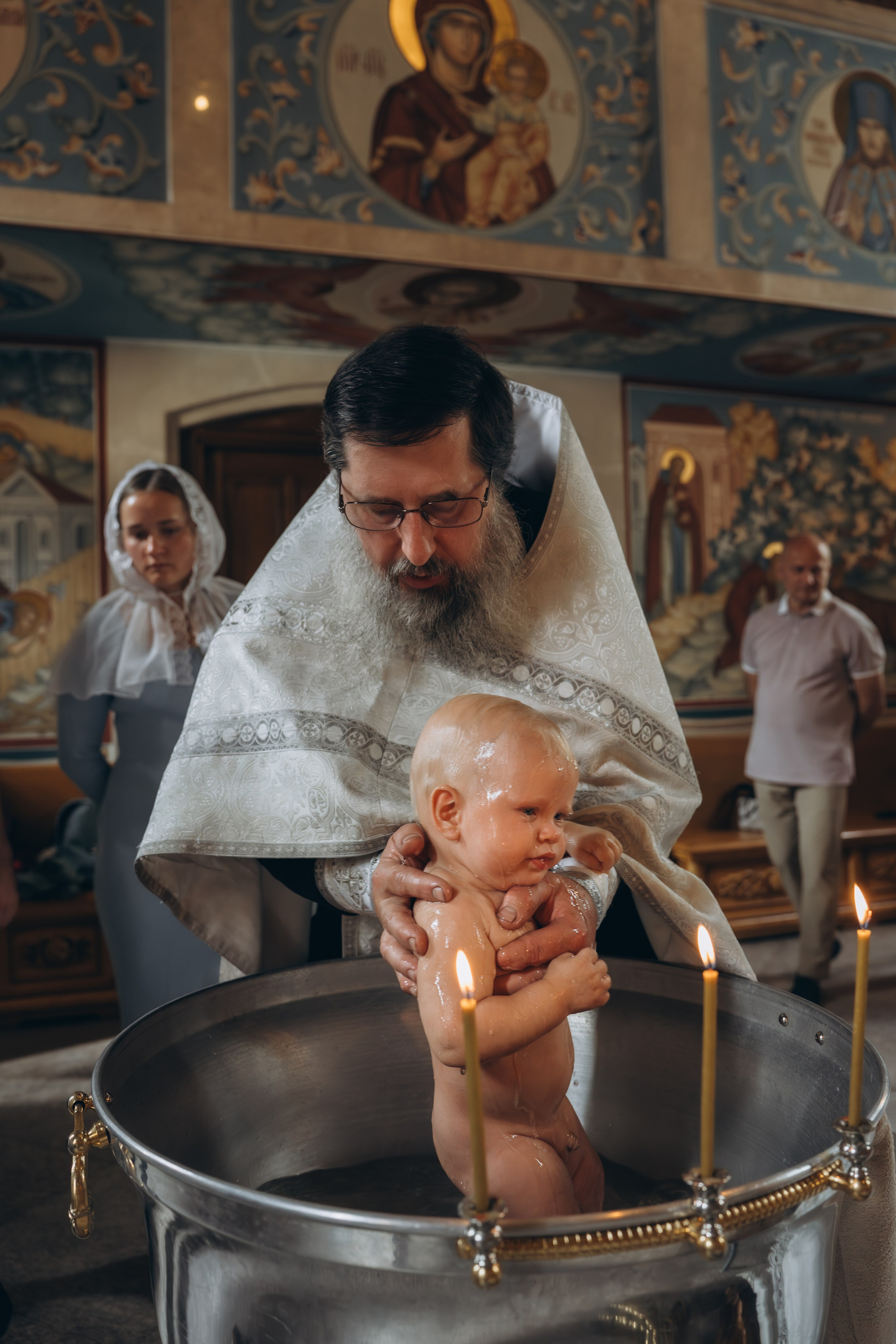 Крещение Александра. Фотограф Ольга Рубцова в Москве и Московской области