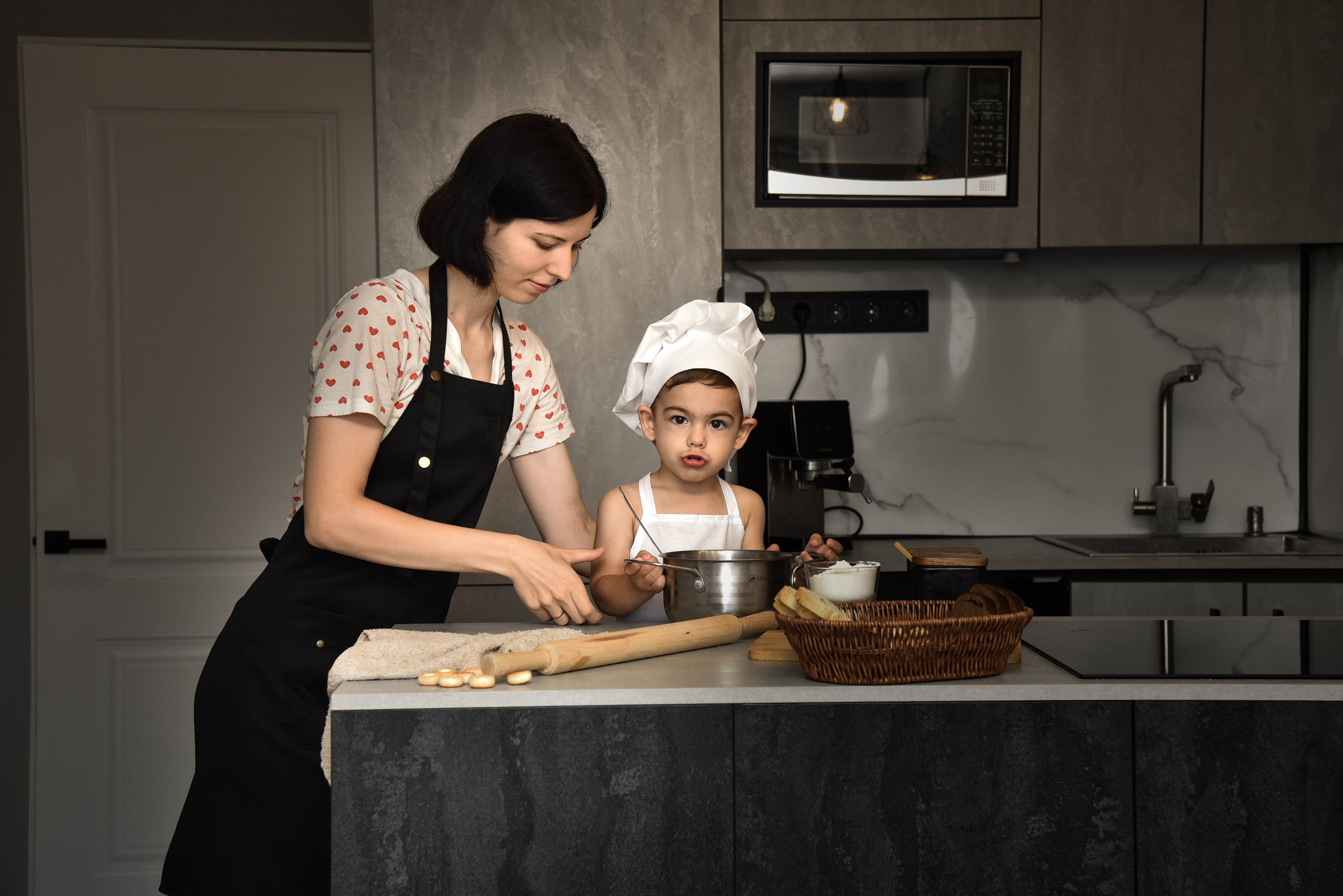 Фотосессия «Готовим вместе». Екатерина Цымбалова