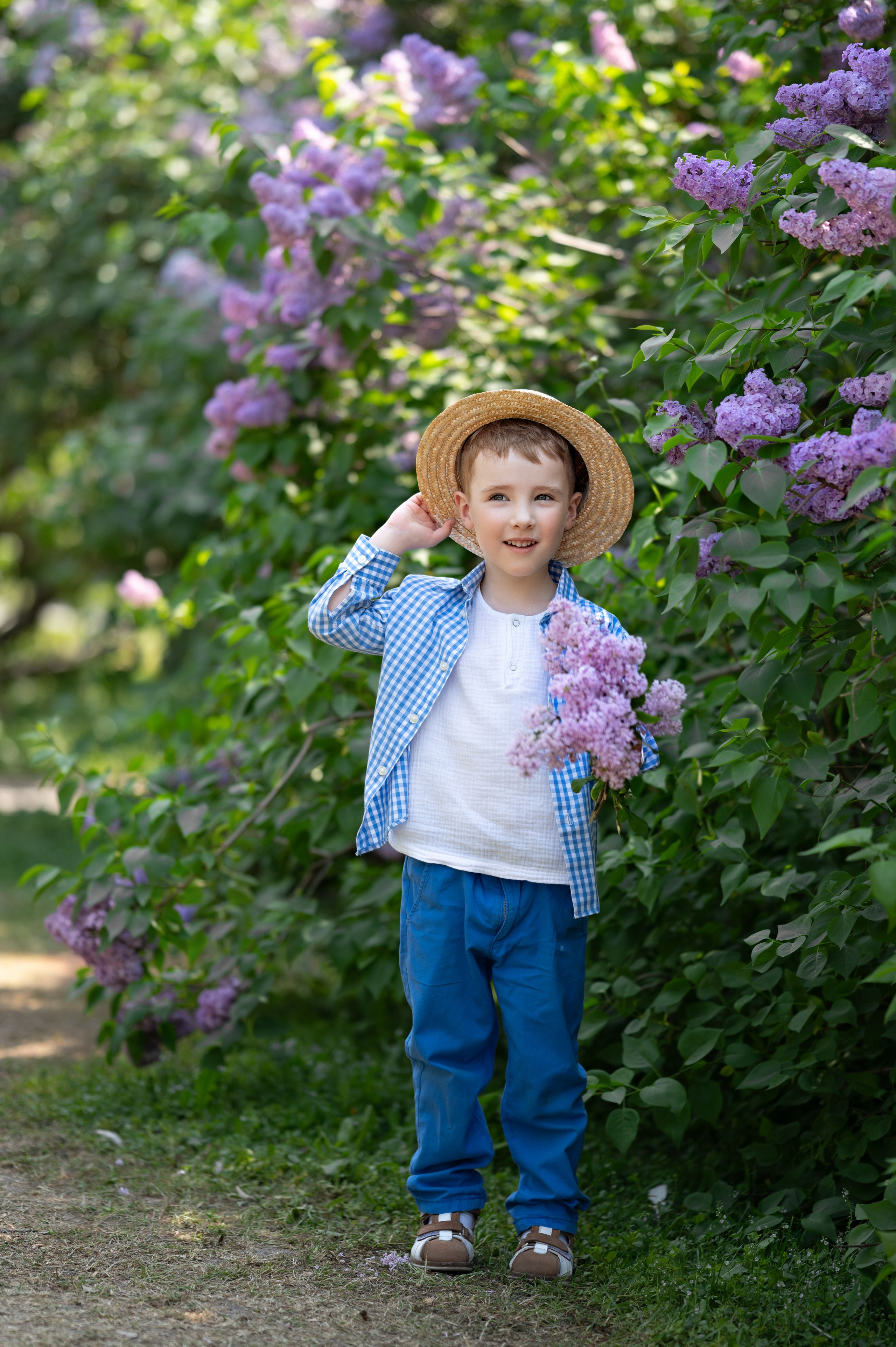 Сирень. Детский и семейный фотограф г. Москва Оксана Катаджи