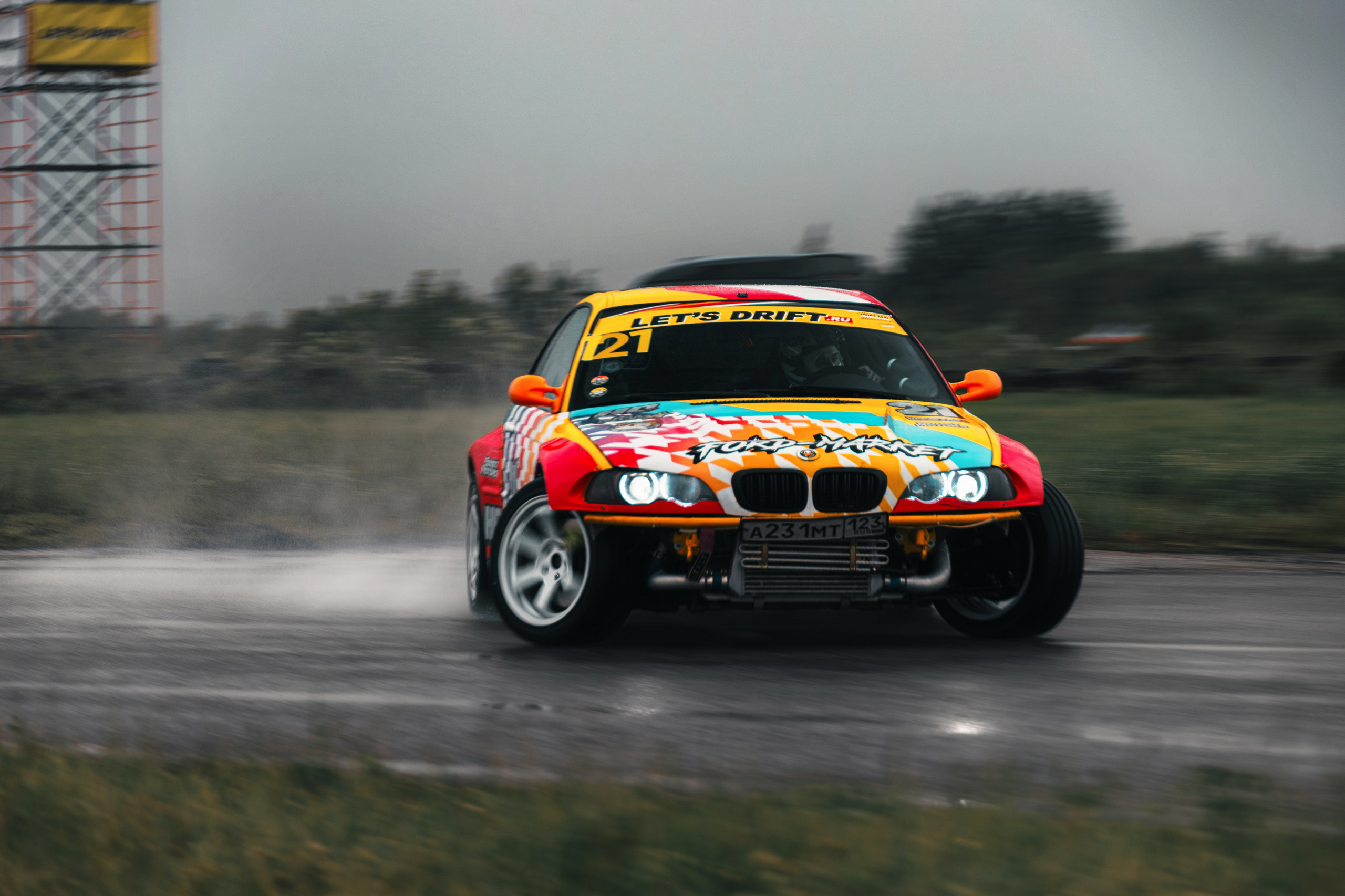 Фоторепортаж с «Больших Гонок» — дрифт, драг, звук