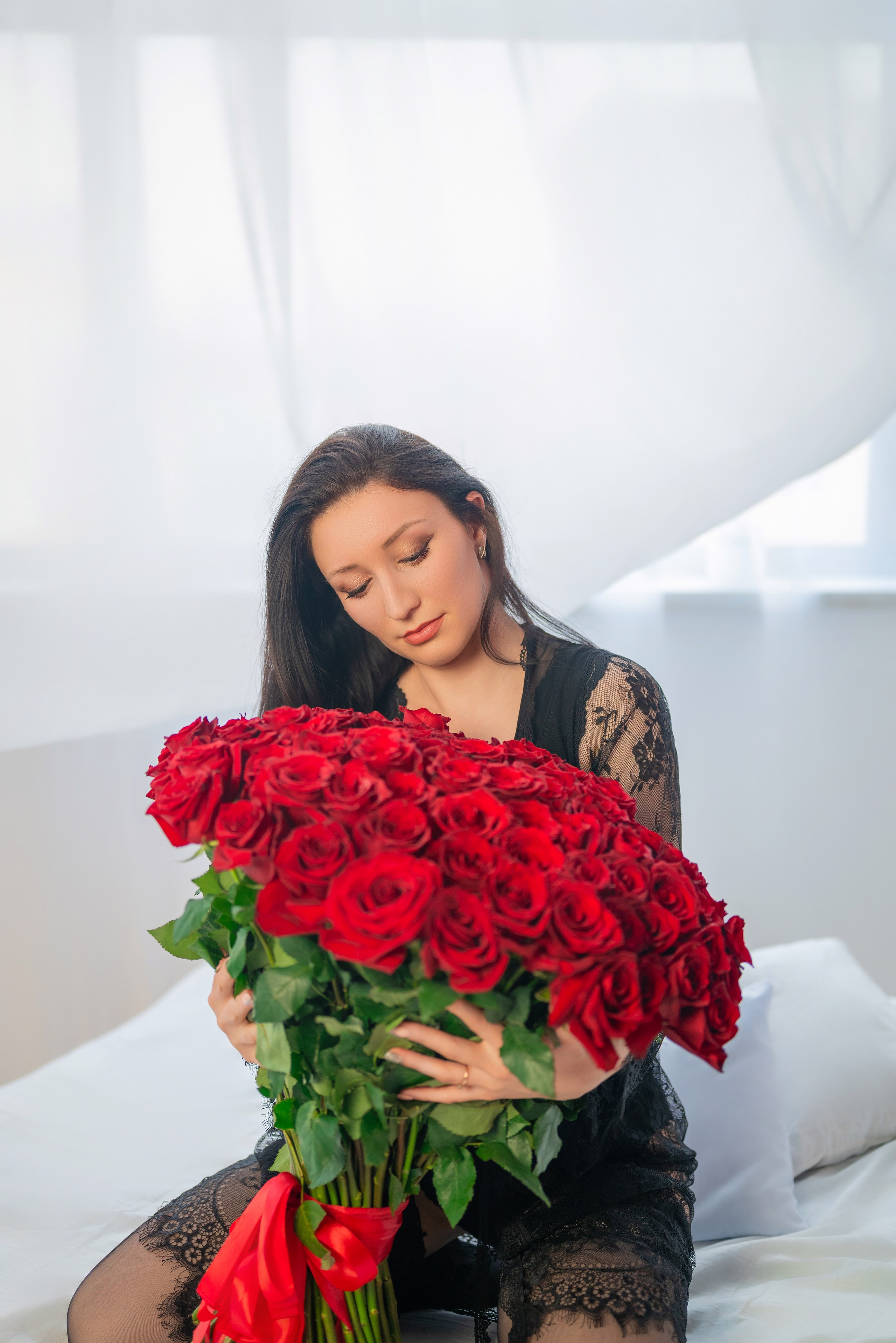 Фотопроект *101 красная роза* 2023 г. Фотограф в городе Салават