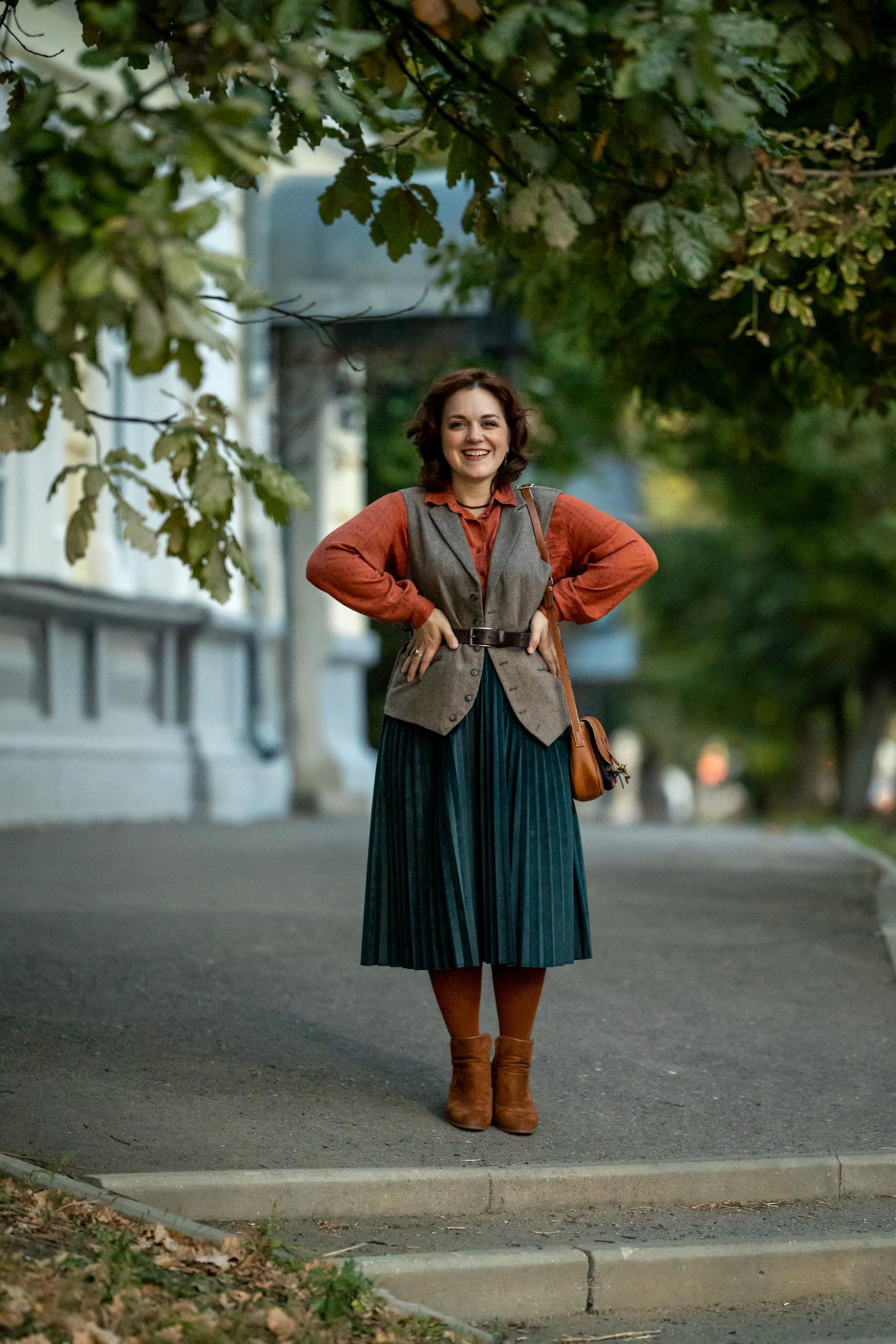 Оксана. Осень. Наталия Клевинскас портретный фотограф в Костроме