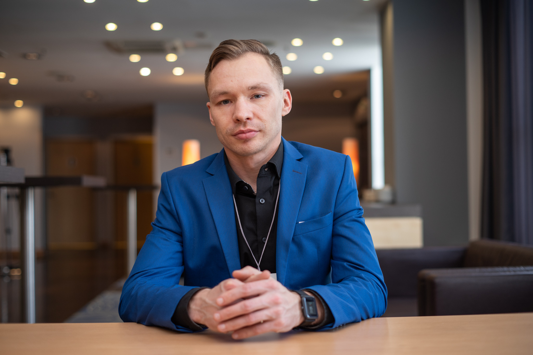 Мужской портрет. Интерьерный и репортажный фотограф в Санкт-Петербурге