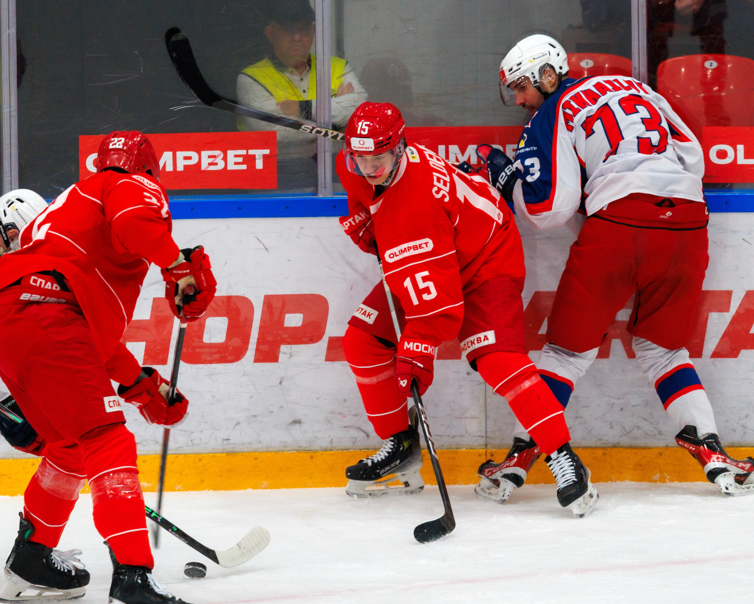 МАТЧ МХЛ. МХК СПАРТАК — ХК КРАСНАЯ АРМИЯ. Artem Zenin Photography