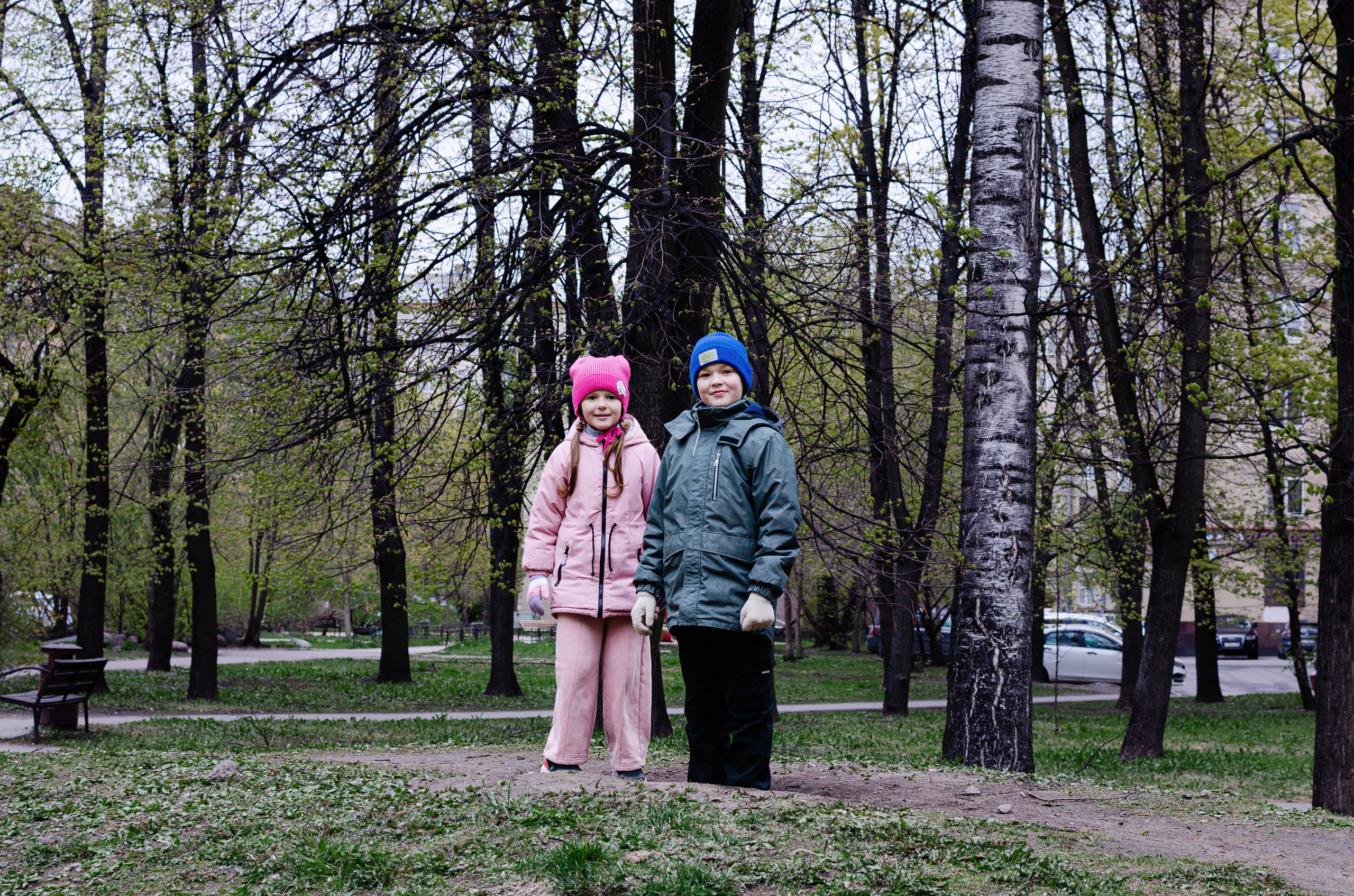 Прогулочная фотосессия для Н. с ребятишками. Портретный и репортажный фотограф в Санкт-Петербурге Варвара Жукова