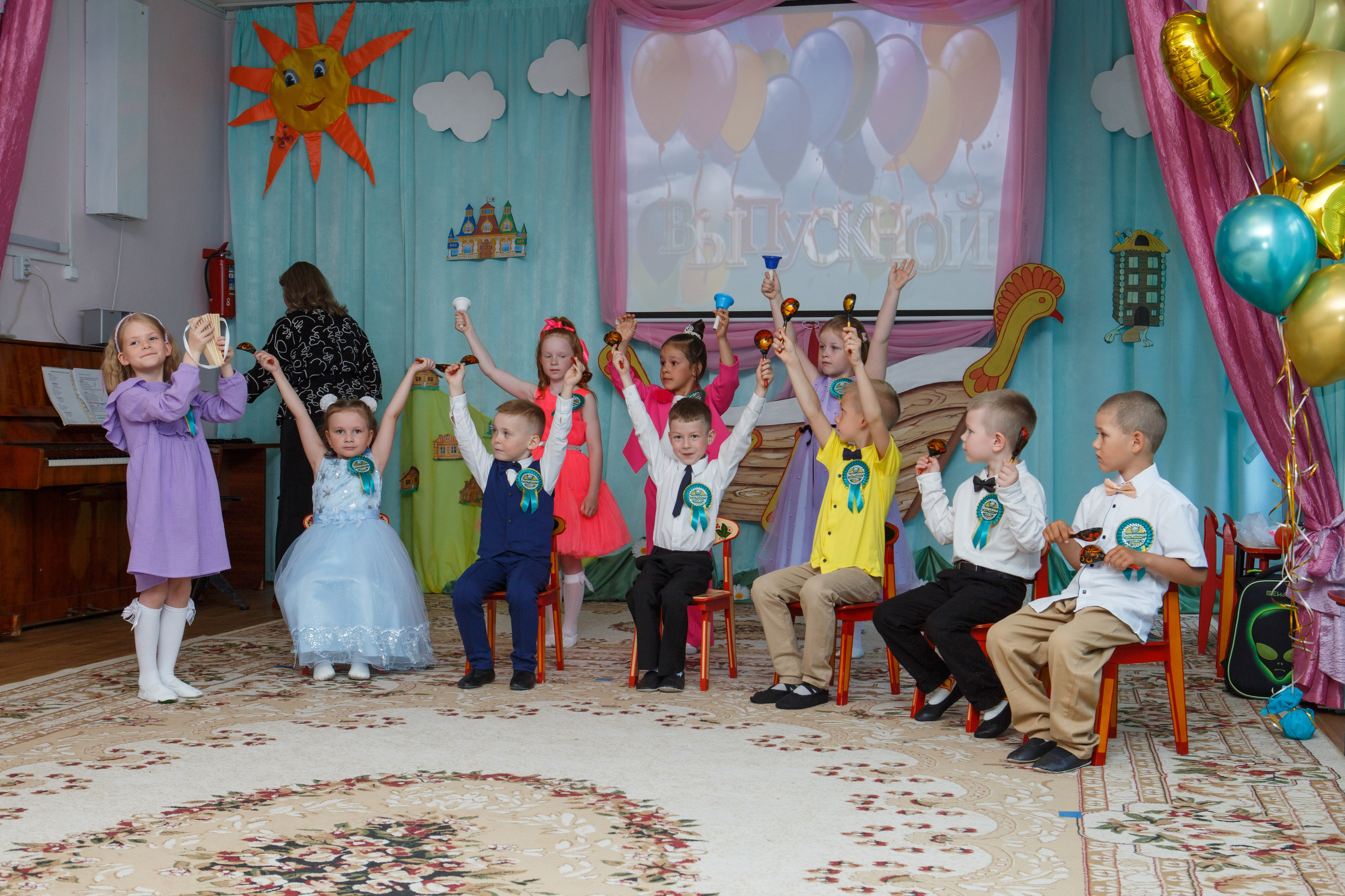 Детский сад / Выпускной / Запрудня. Детский и семейный фотограф Мария Киселёва. Москва