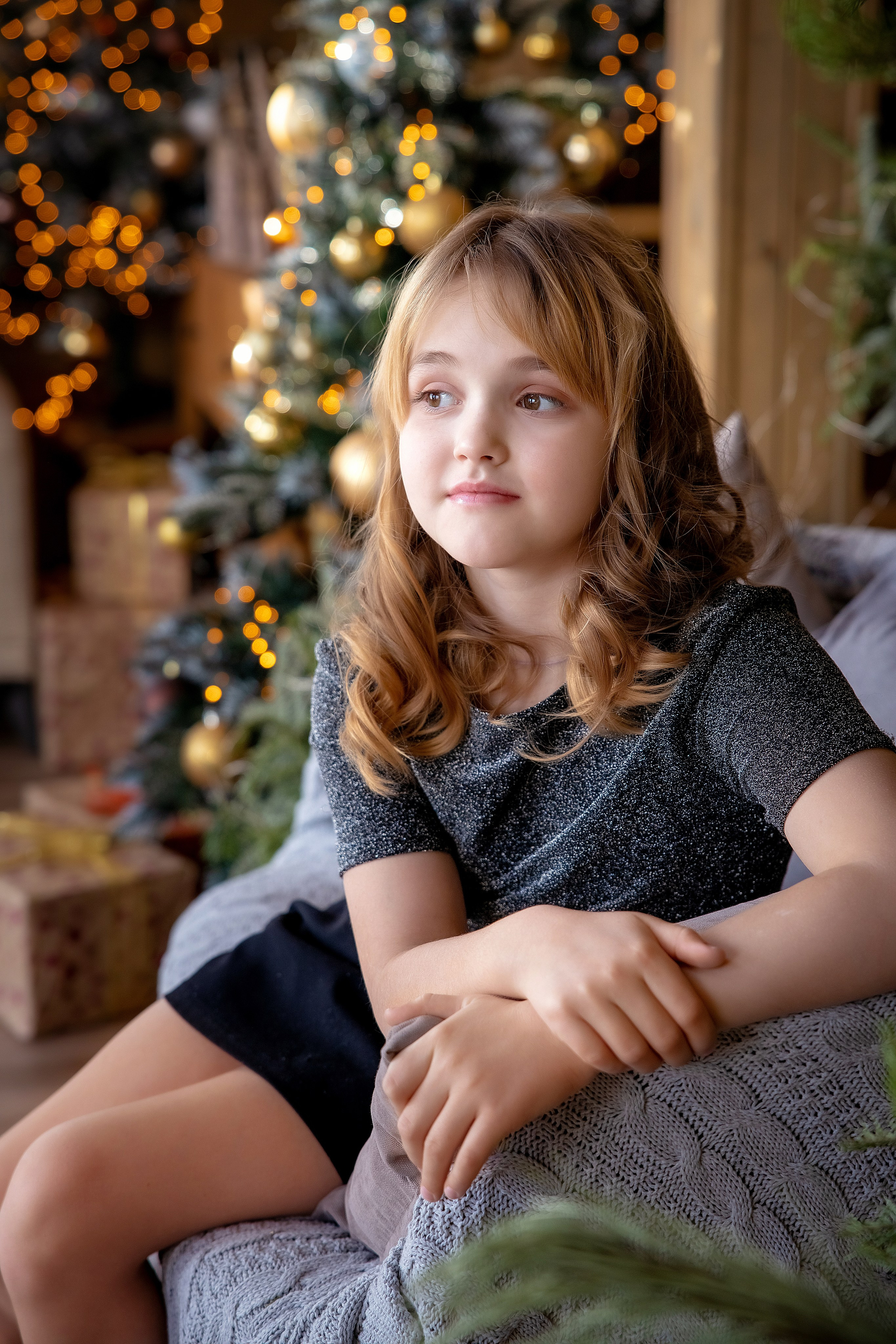 Новогодняя семейная фотосессия. Семейный и женский фотограф в Москве и Подольске Анна Корн