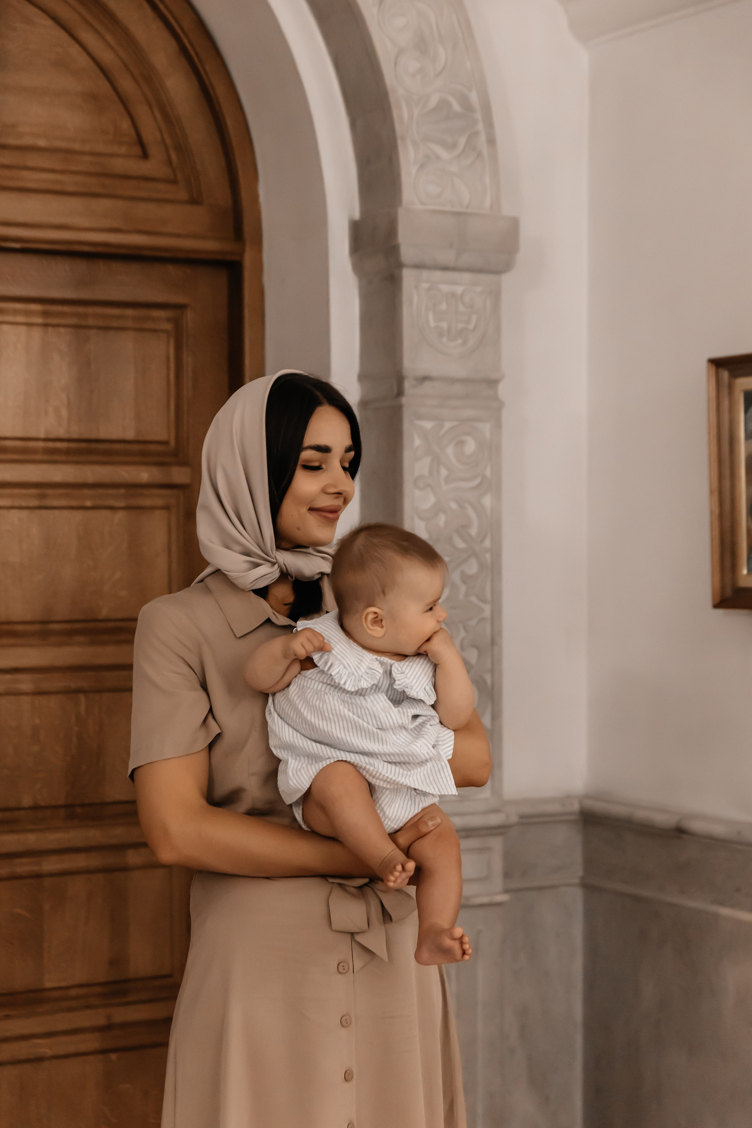 Крещение Ксении. Семейный фотограф Минск Усова Ольга