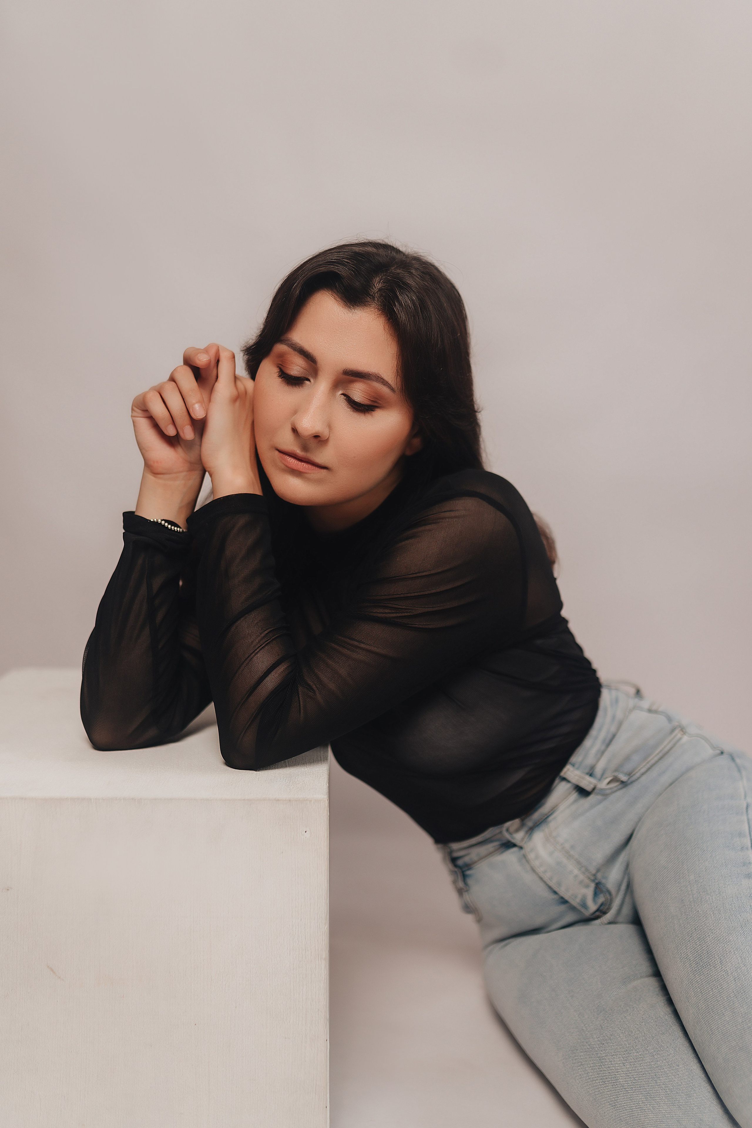 Алина | Съемка в студии Градиент. Фотограф Карина Шмулёва. Воронеж и область