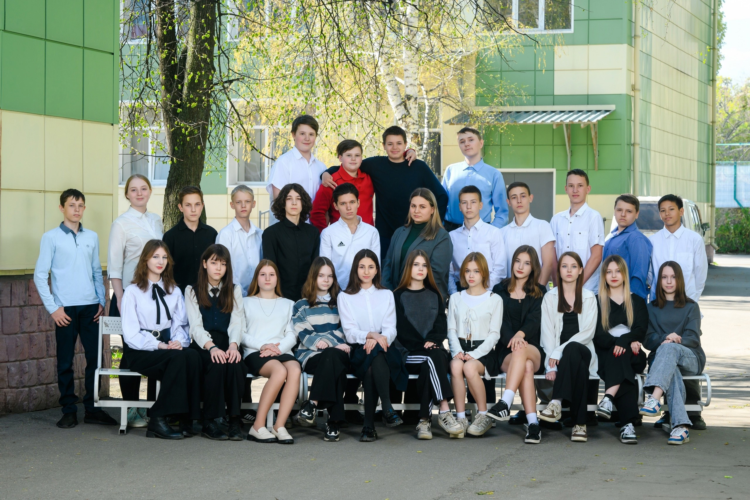 Школьная фотосессия в Томске. Студия выпускных альбомов Ольги Галкиной. Томск