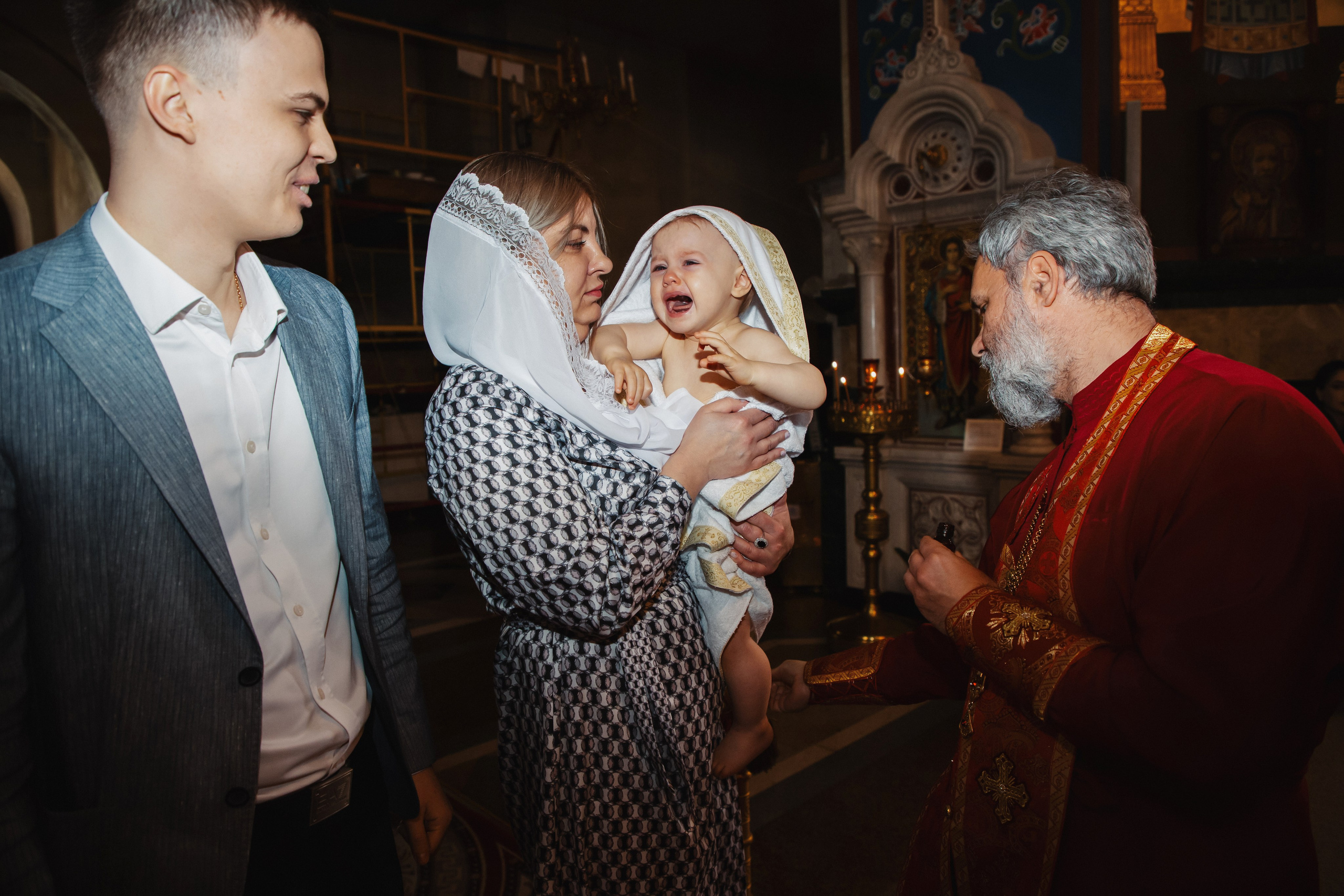 Таинство Крещения в Калининграде. Https://malovafoto.ru