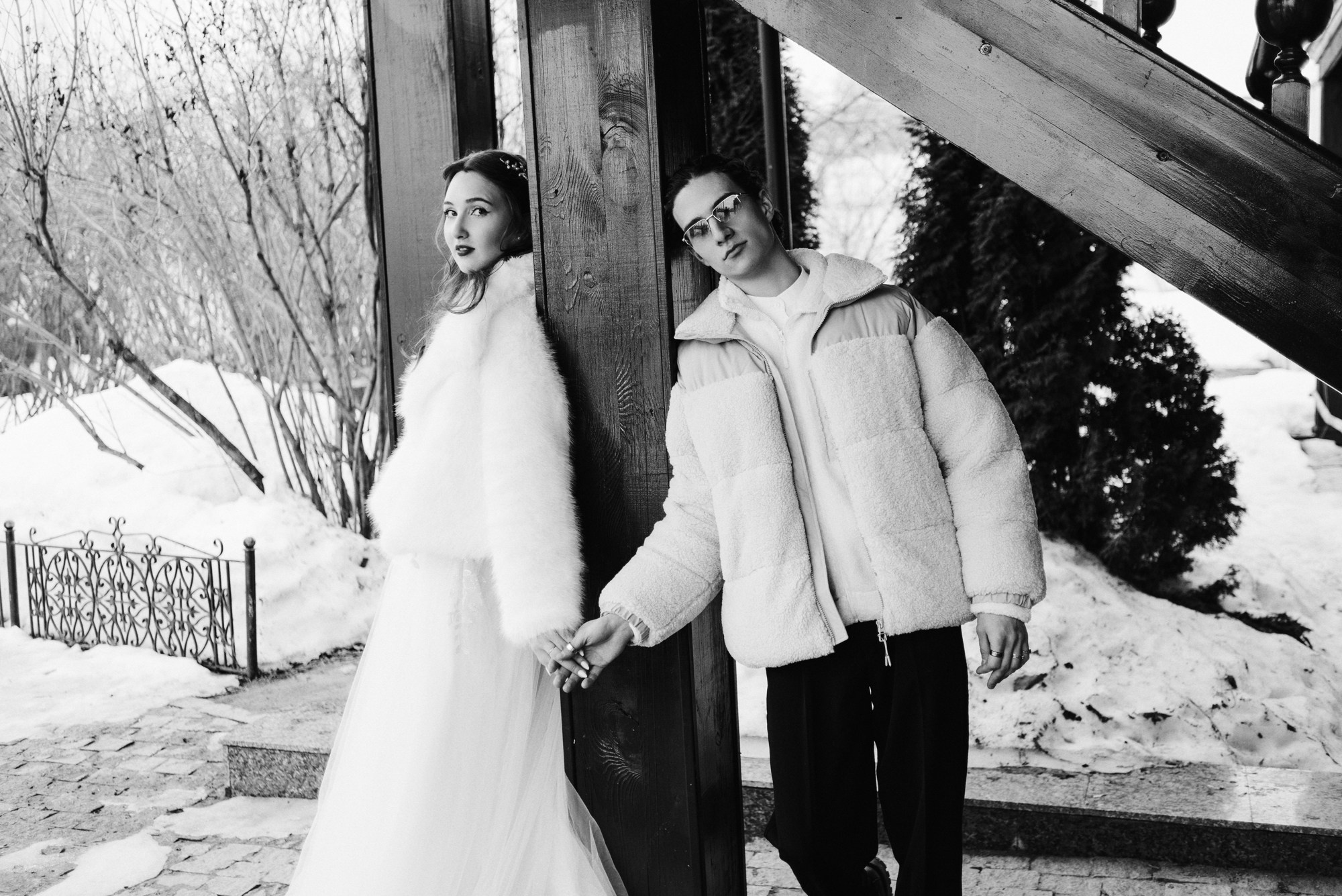 Свадебная фотосессия в Тюмени: ЗАГС, Мост Влюбленных и Монастырь | Фотограф Дарья Мустафина. Портретный фотограф Тюмень Дарья Мустафина