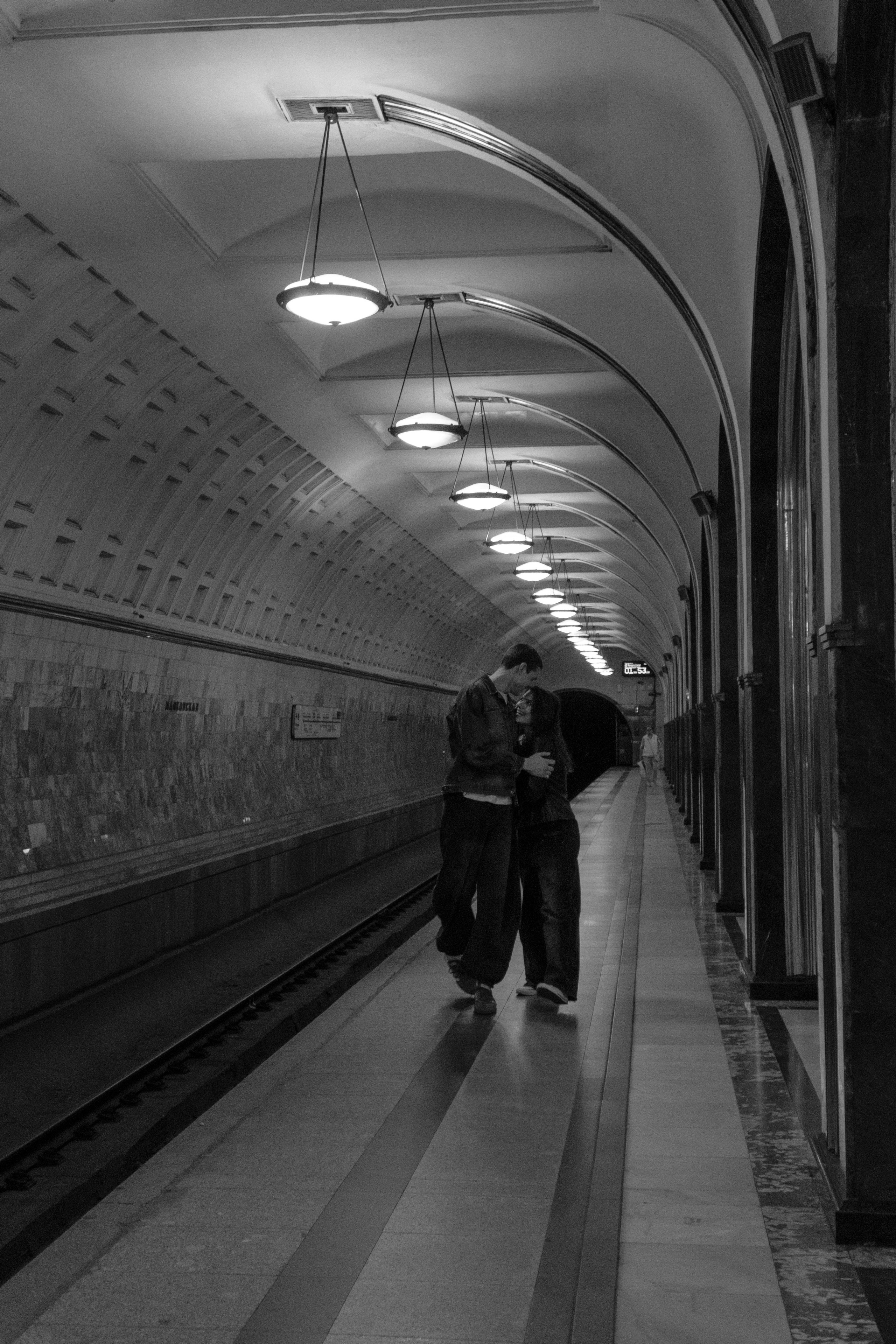 Love story в метро. Фотограф в Москве и Домодедово Кристина Лоскутова