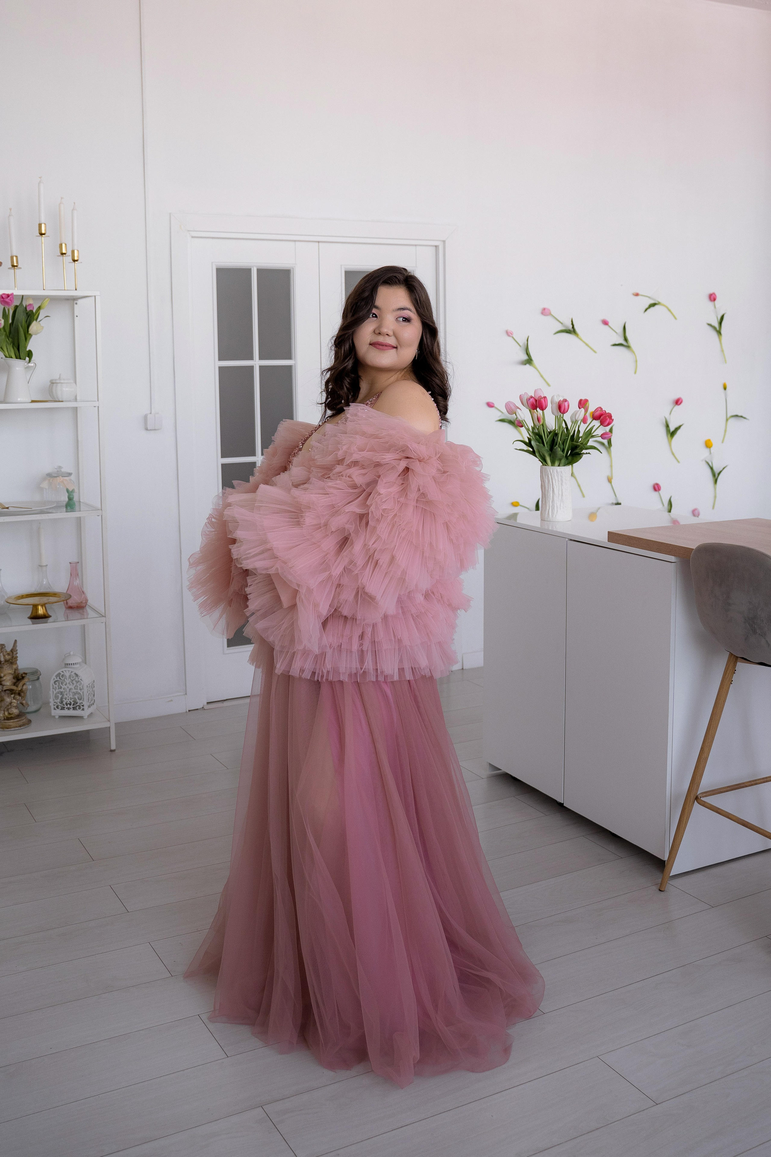 Тюльпановое настроение. Фотостудия Малина в городе Улан-Удэ. Фотограф Ирина Жарникова