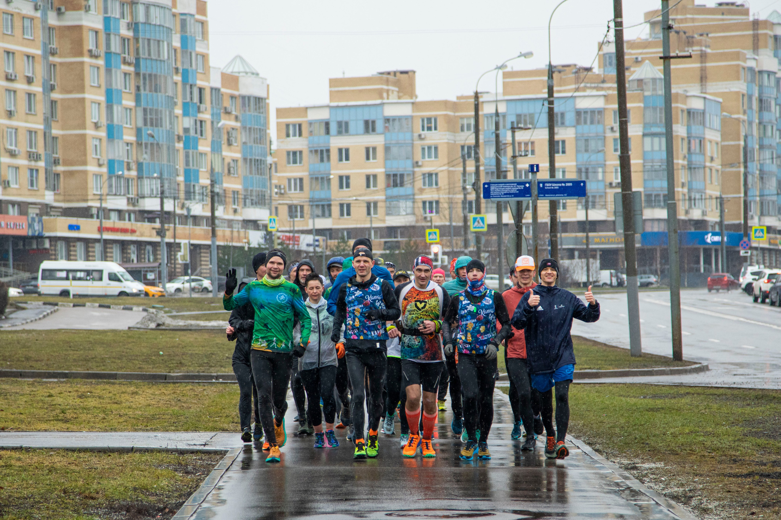 Марафон у дома, Химки, 26 марта 2023 г. Фотограф Сергей Ловкий