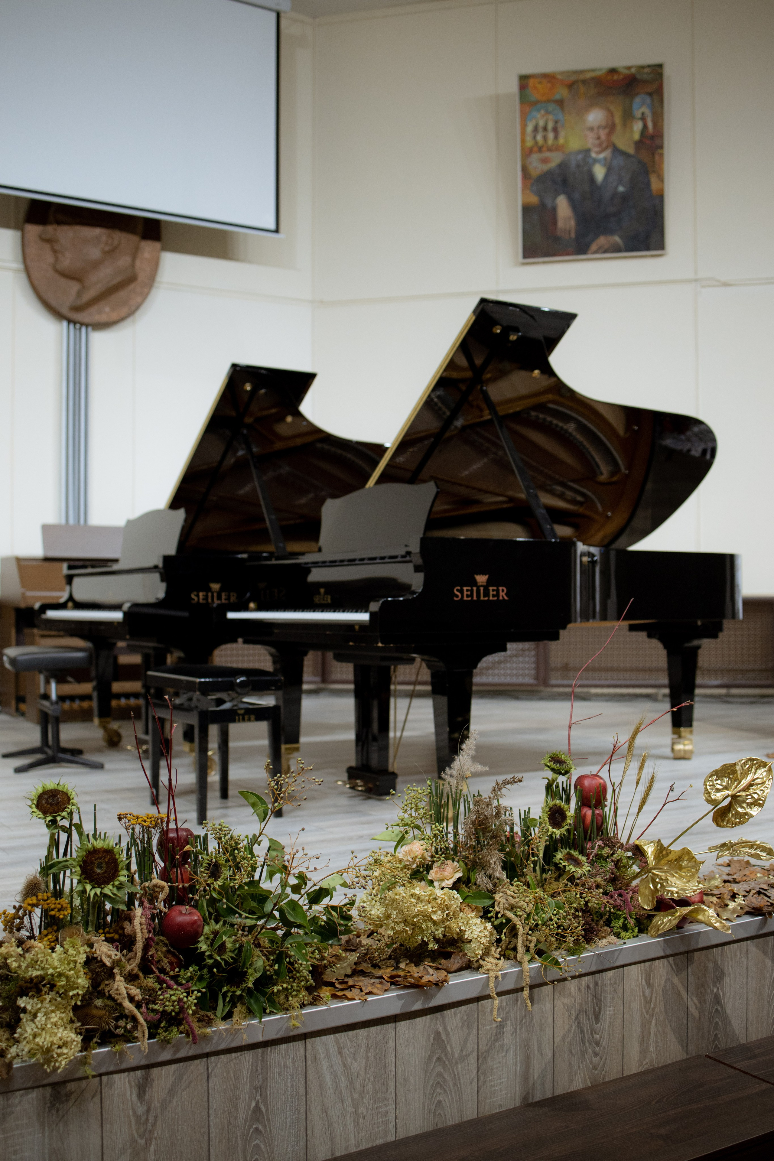 Оформление IX Международного конкурса пианистов имени Д. Д. Шостаковича. Оформление свадеб, декор свадеб Вера Маркова, Москва