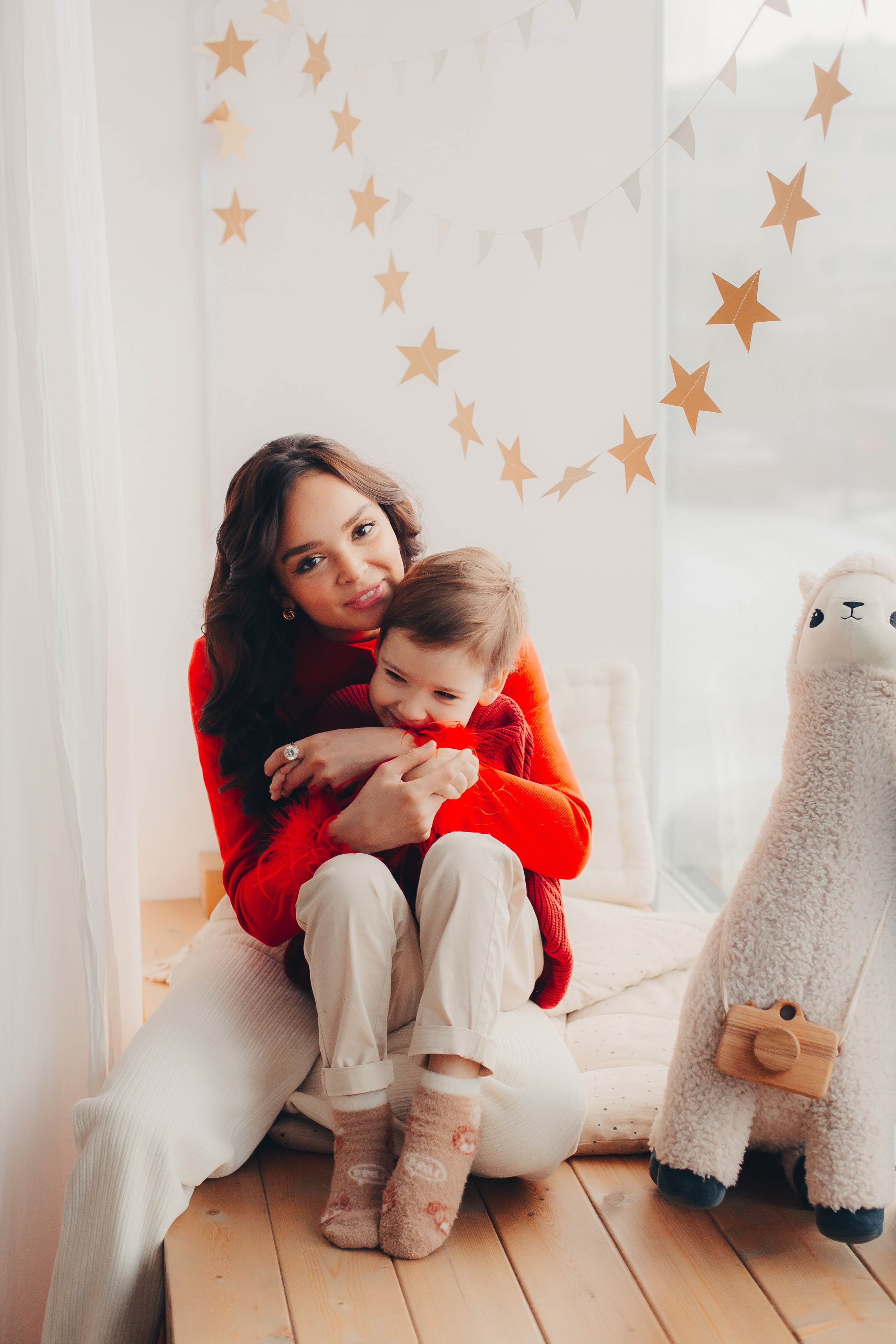 Новогодняя съёмка в студии. Фотограф Евгения Мальцева, Архангельск