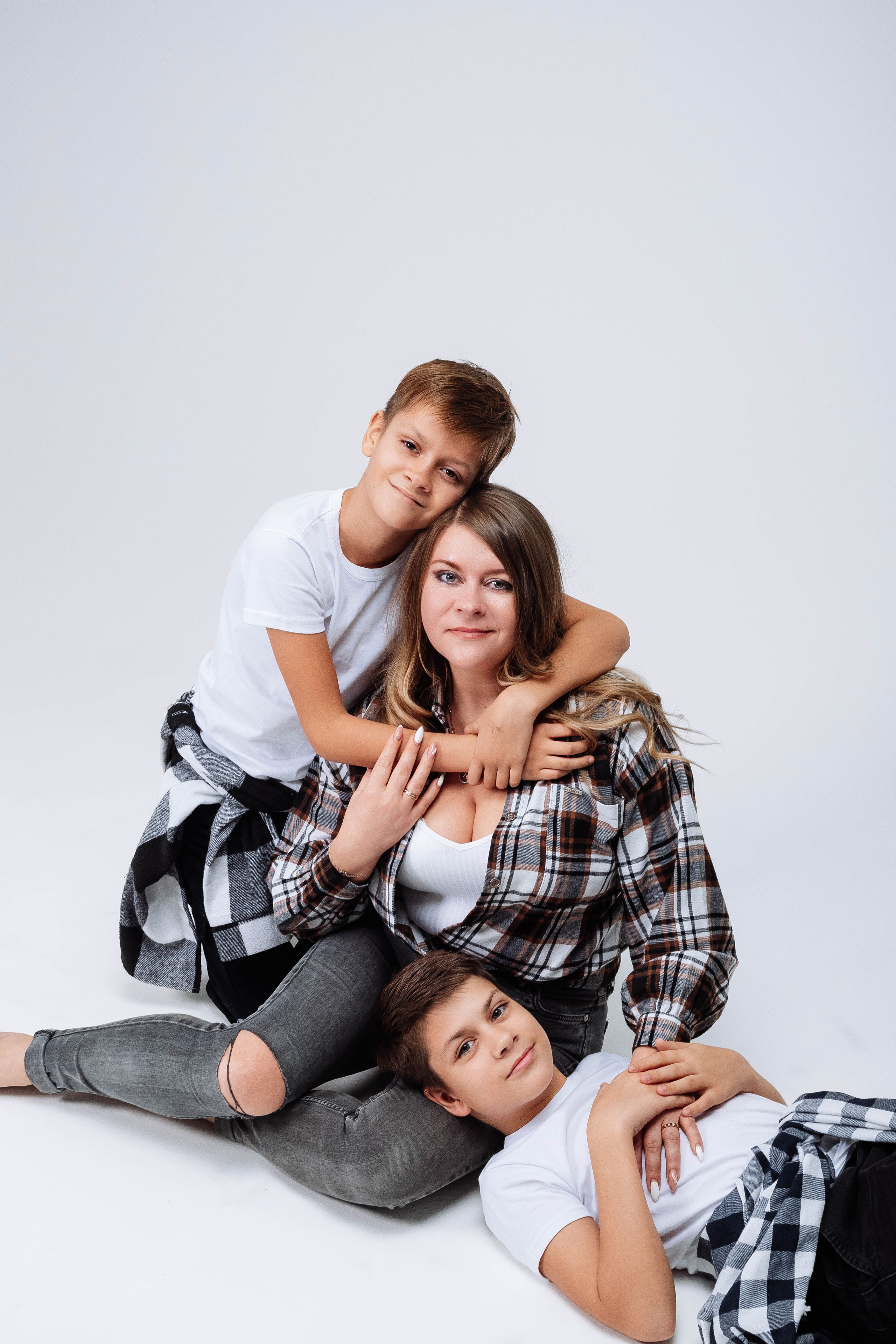 Надя с Жорой и Марком. Женский/Детский фотограф в Симферополе Вероника Слепогина