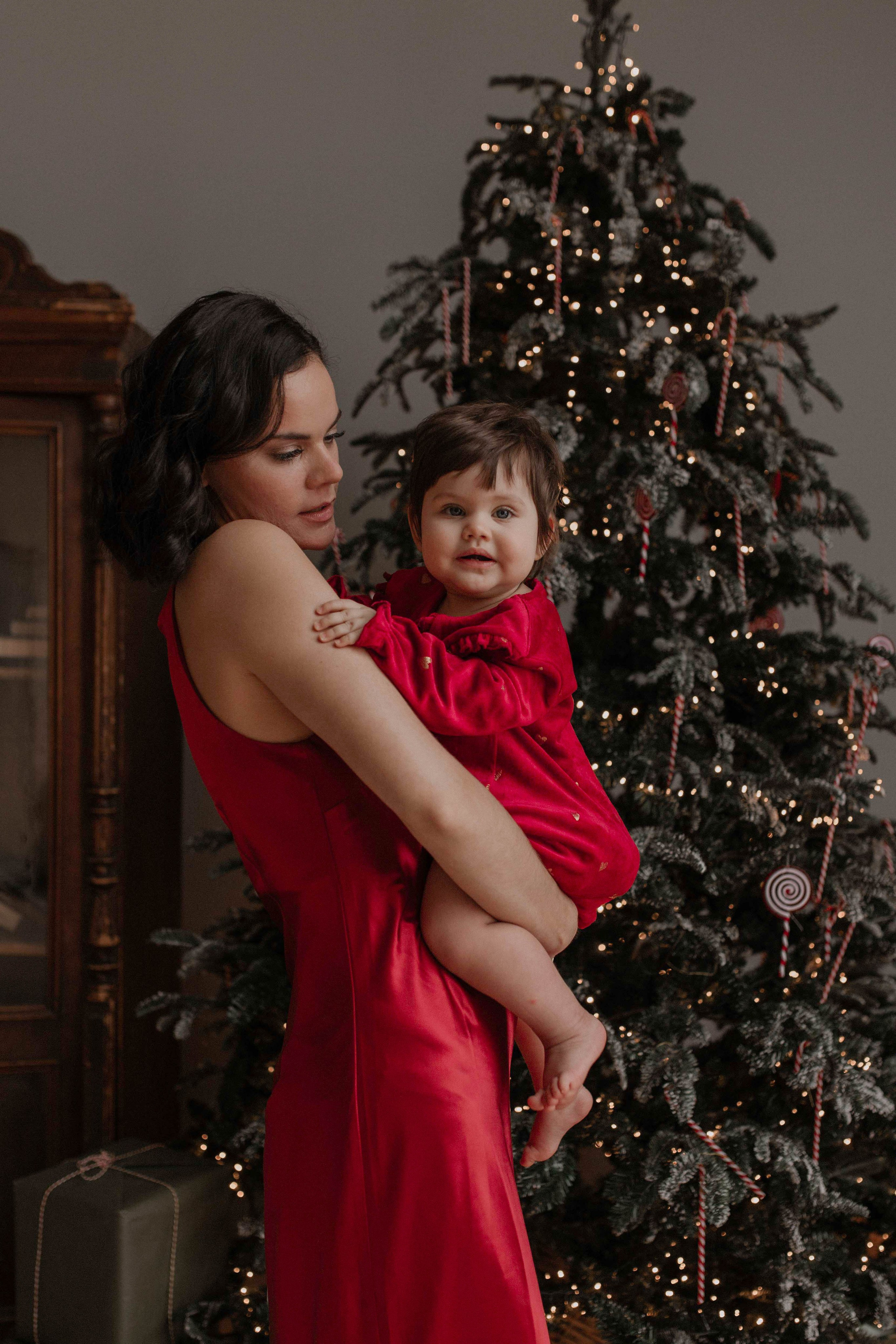 Новогодняя семейная. Детский и семейный фотограф, съемка новорожденных Москва