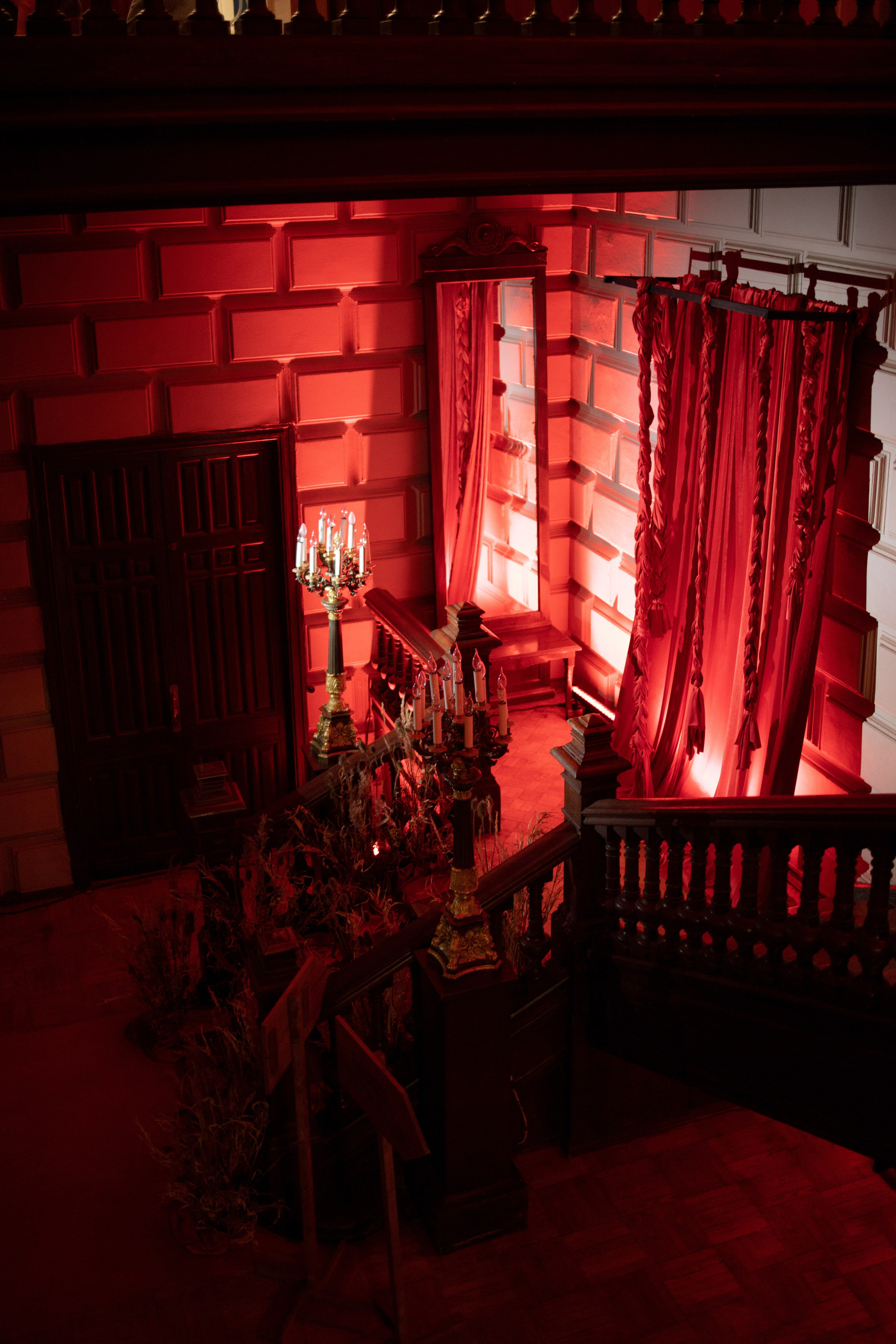 Новогодний корпоратив в фольклорном стиле. Особняк Лемана. Оформление свадеб, декор свадеб Вера Маркова, Москва