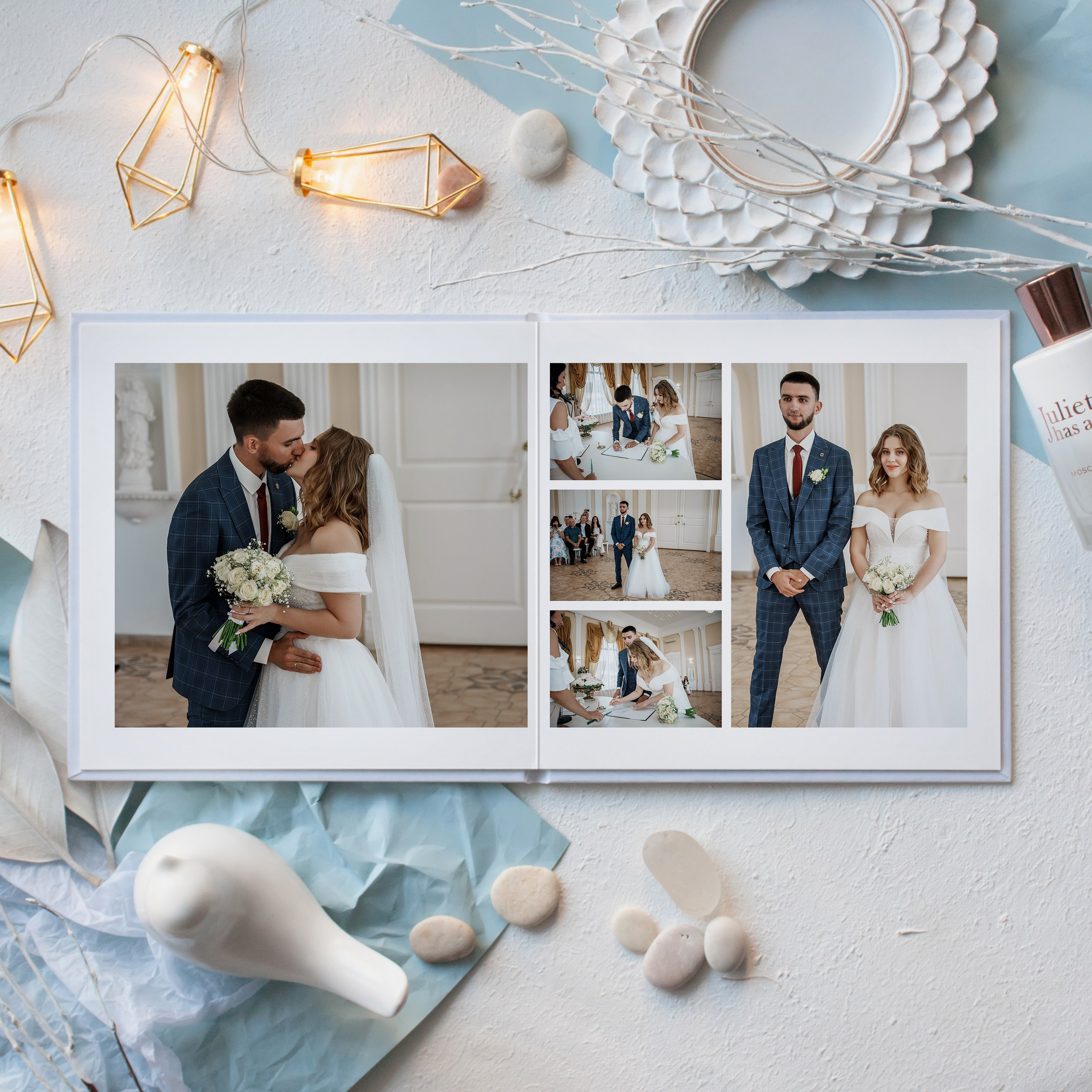 Свадебная фотокнига. Ольга Плаксина фотограф в Саратове