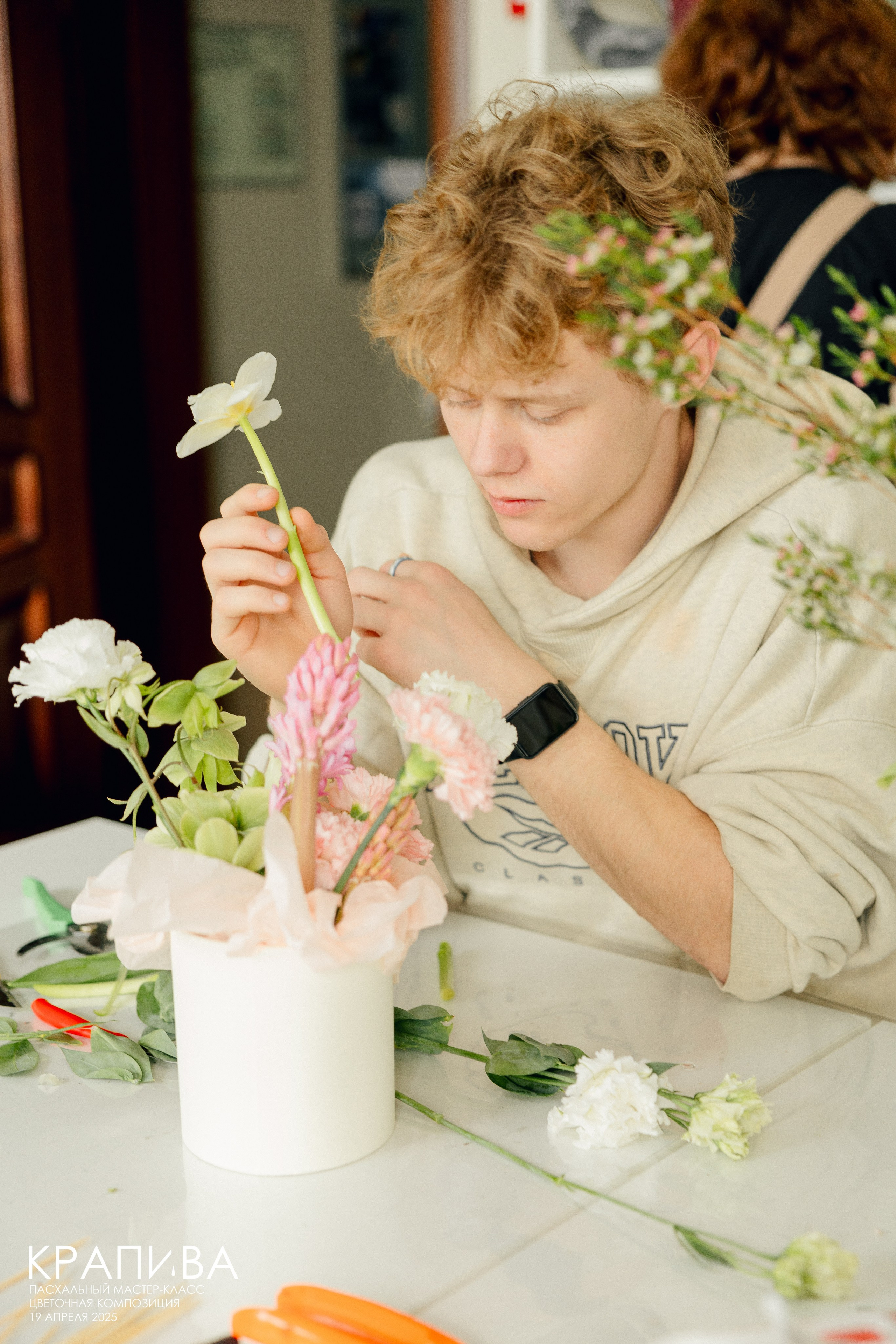Пасхальный МК от студии цветов Крапива