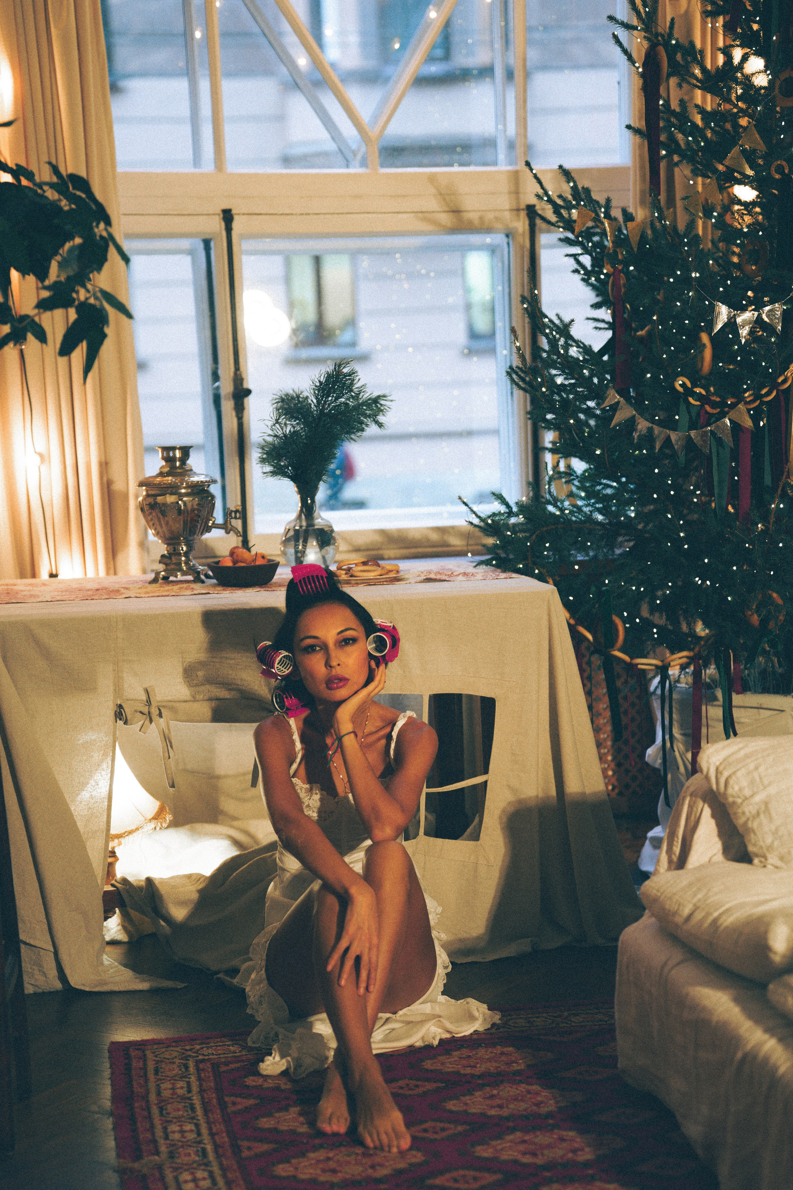 ФОТОСЕСИИЯ К НОВОМУ ГОДУ В АТМОСФЕРНОЙ СТУДИИВ ЦЕНТРЕ ПИТЕРАИ ВИНТАЖНЫЙ ОБРАЗ. Профессиональный фотограф, Санкт-Петербург — Виктория Богомолова