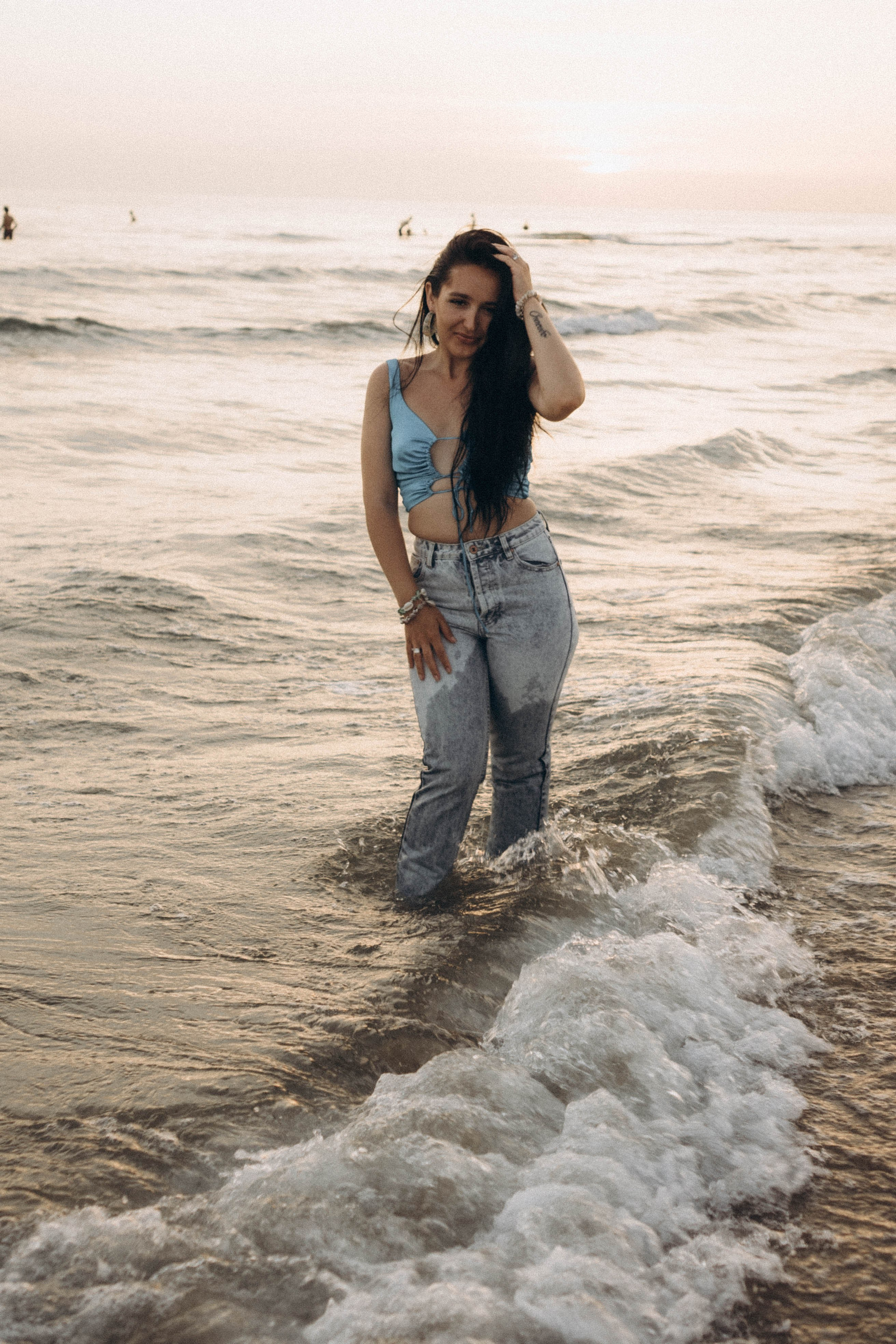 Июльский вечер на берегу черного моря. Профессиональный фотограф, Санкт-Петербург — Виктория Богомолова