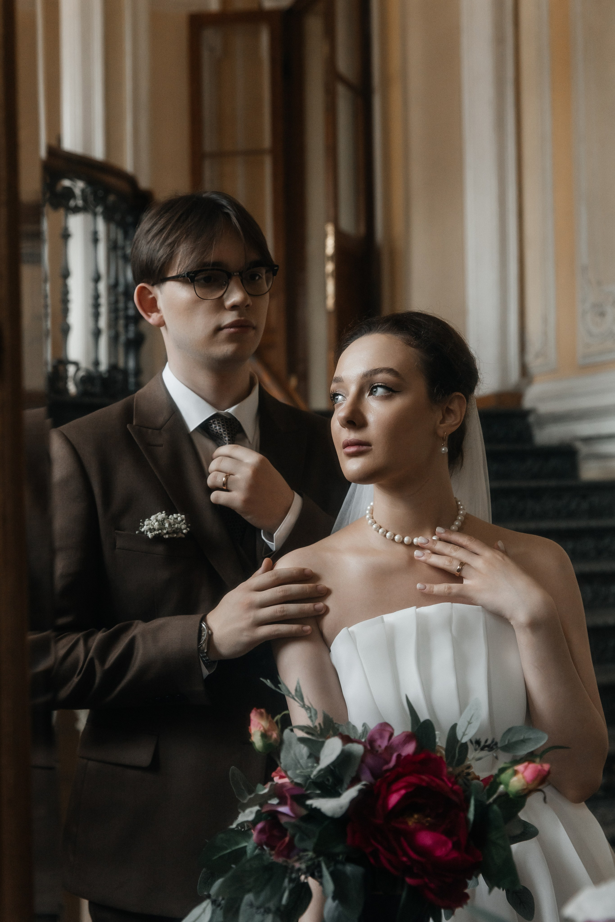 Вероника и Юрий|Савеловский|Библиотека им. Пушкина. Фотограф Москва Шептаев Артём